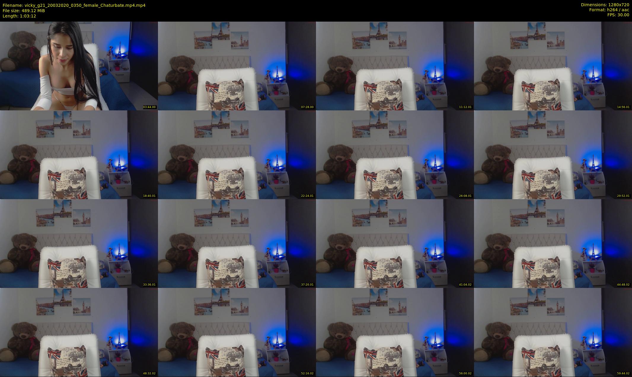 vicky_g21 — 64 minute Chaturbate female cam show recording, 720p, Mar 20, 2020
