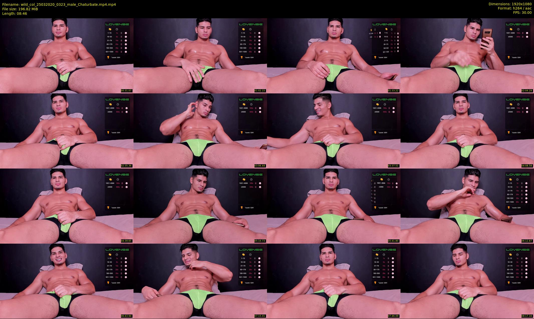wild_col — 9 minute Chaturbate male cam show recording, 1080p, Mar 25, 2020