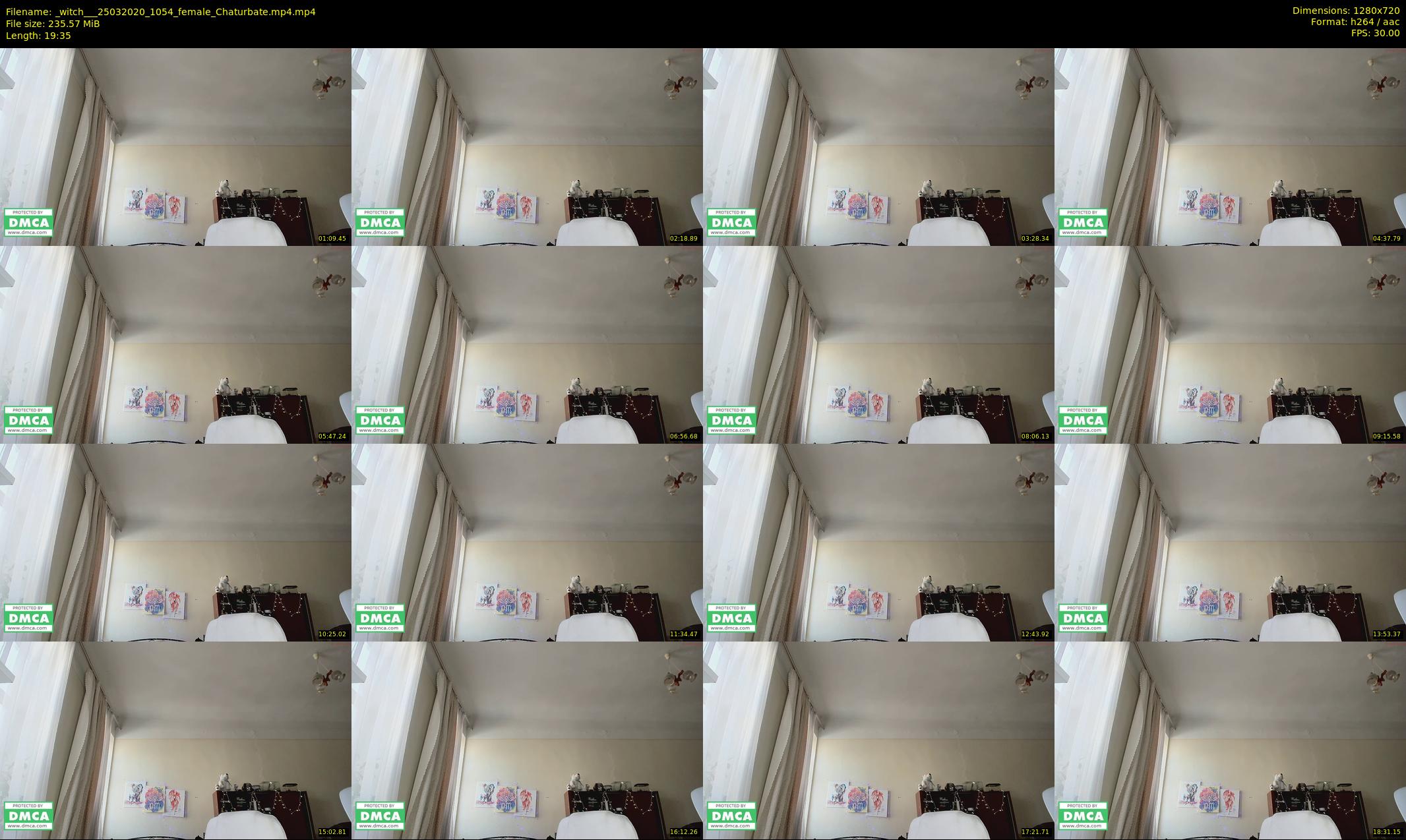 _witch__ — 20 minute Chaturbate female cam show recording, 720p, Mar 25, 2020