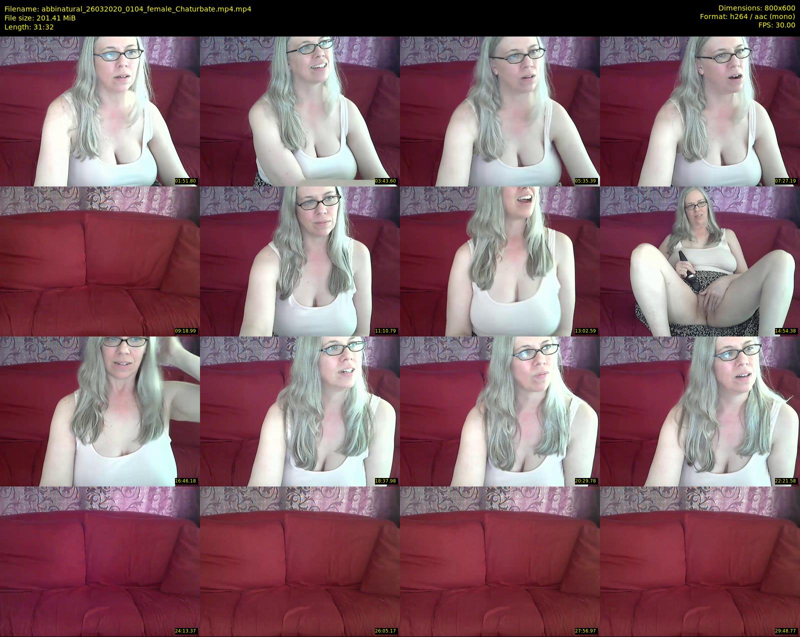 abbinatural — 32 minute Chaturbate female cam show recording, 480p, Mar 26, 2020
