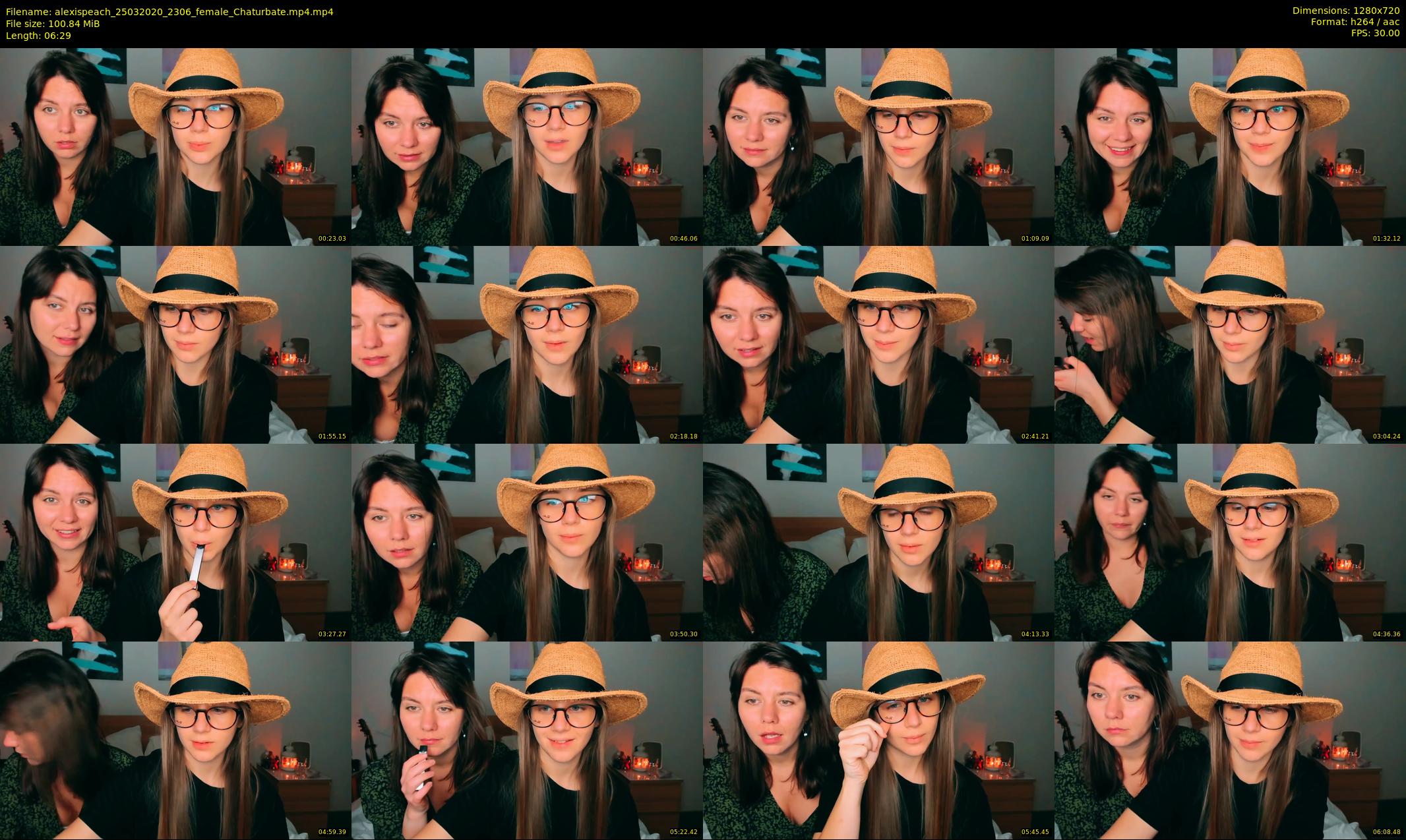 alexispeach — 7 minute Chaturbate female cam show recording, 720p, Mar 25, 2020