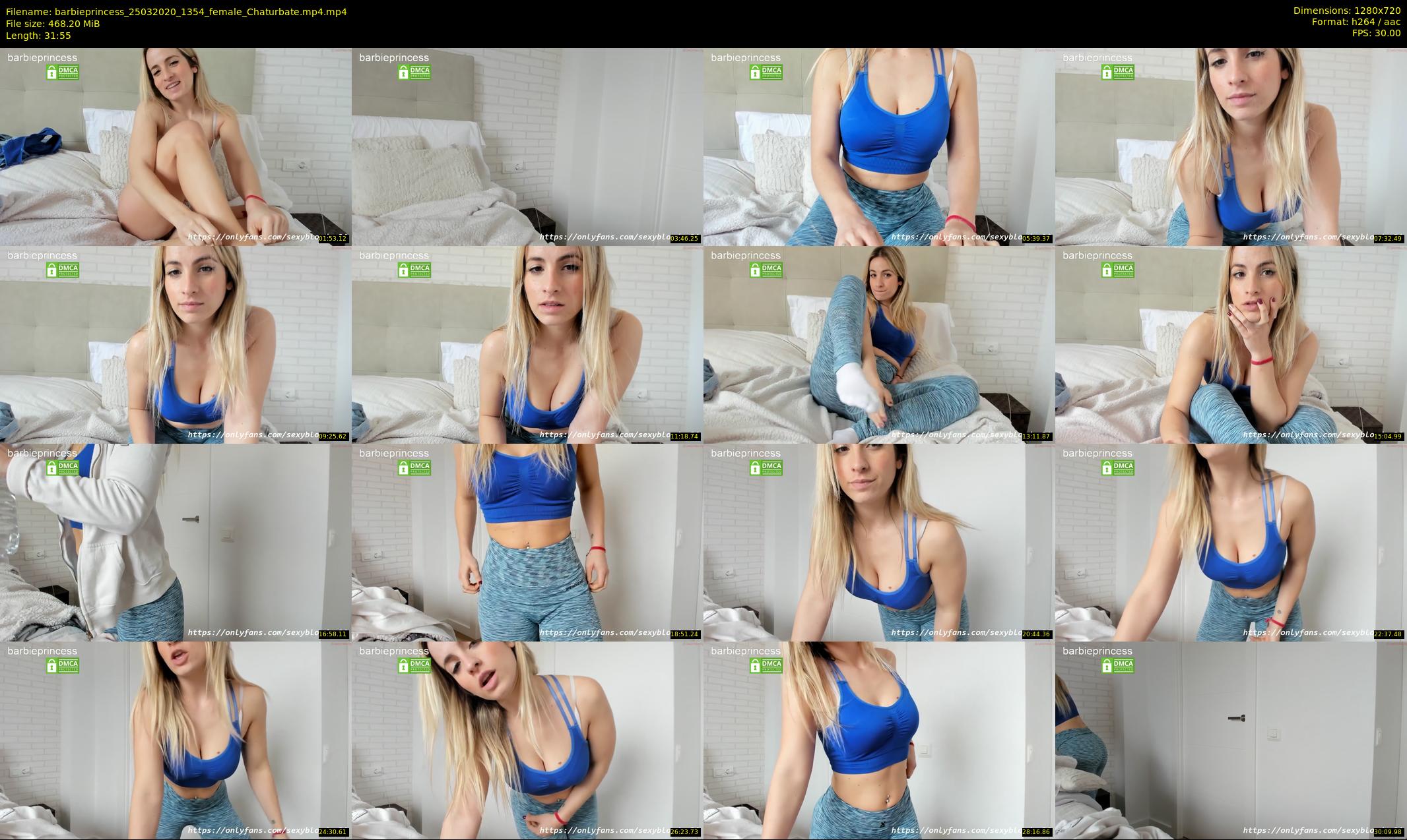 barbieprincess — 32 minute Chaturbate female cam show recording, 720p, Mar 25, 2020