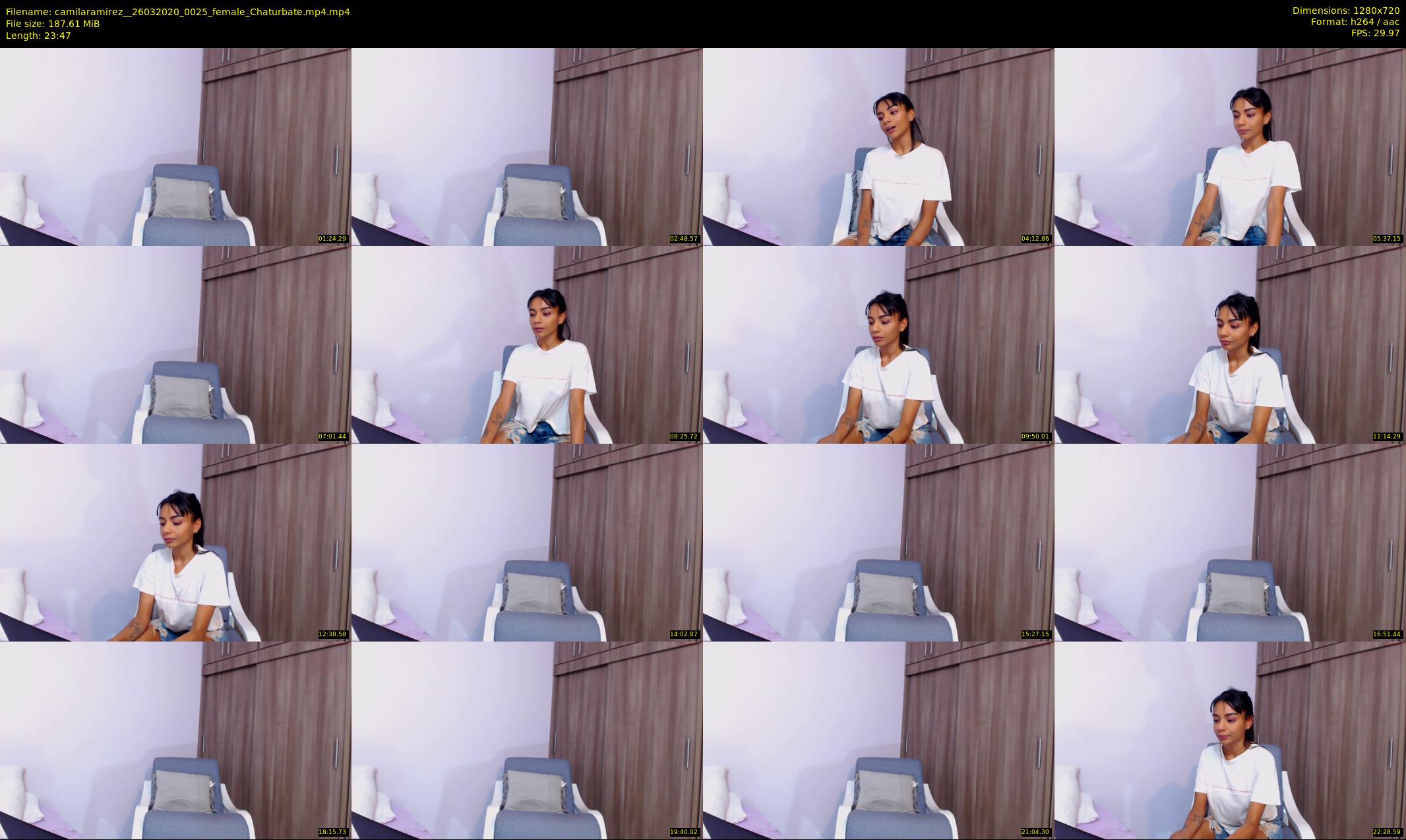 camilaramirez_ — 24 minute Chaturbate female cam show recording, 720p, Mar 26, 2020