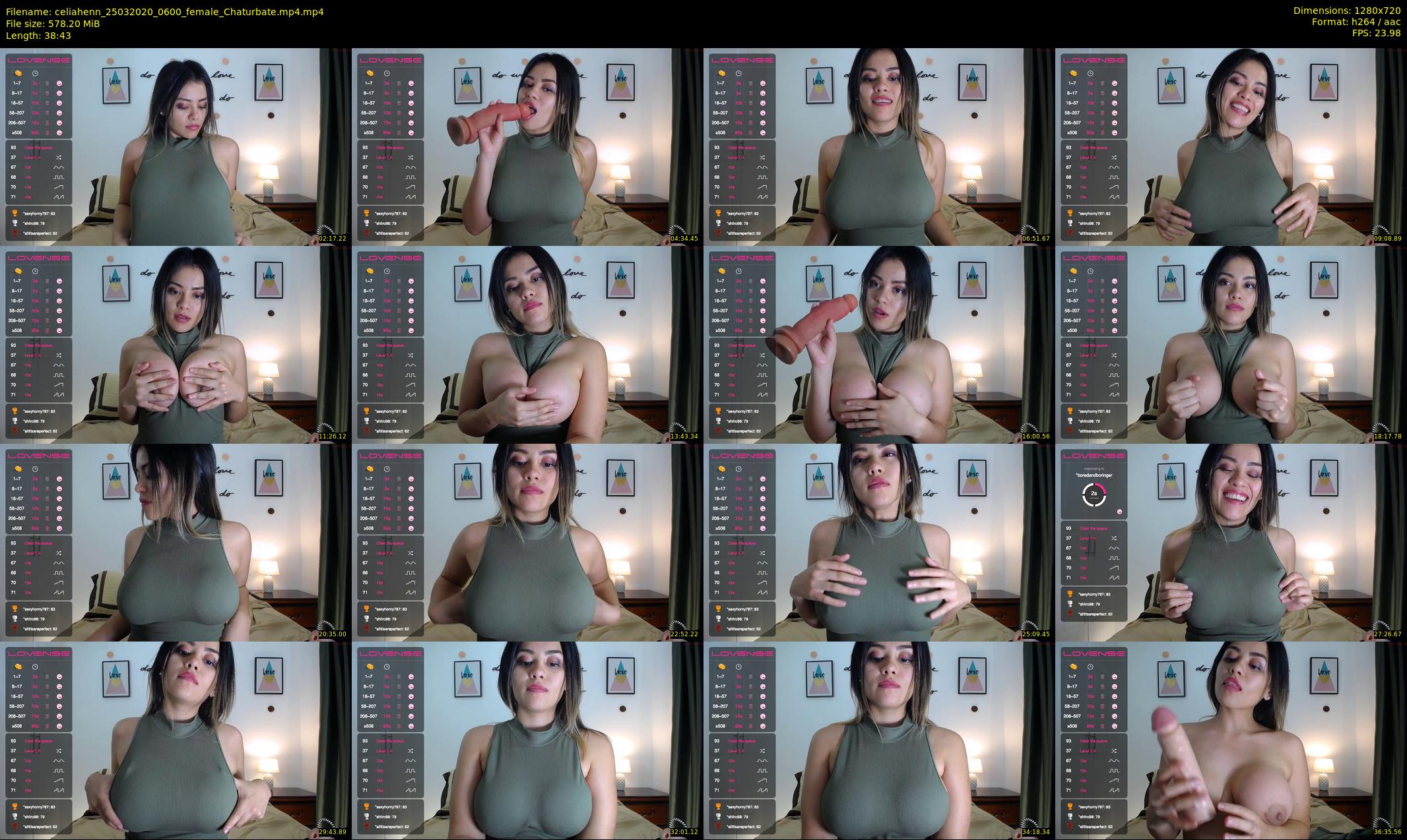 celiahenn — 39 minute Chaturbate female cam show recording, 720p, Mar 25, 2020