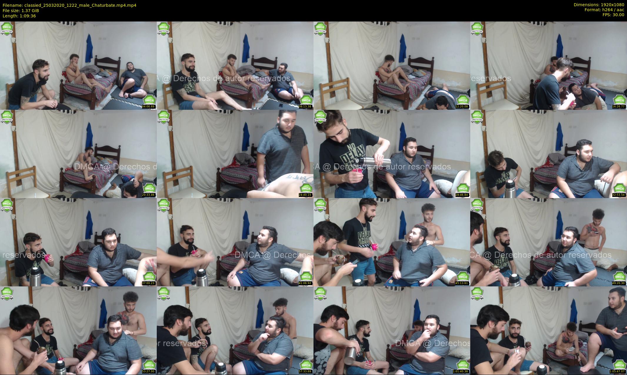 classied — 70 minute Chaturbate male cam show recording, 1080p, Mar 25, 2020