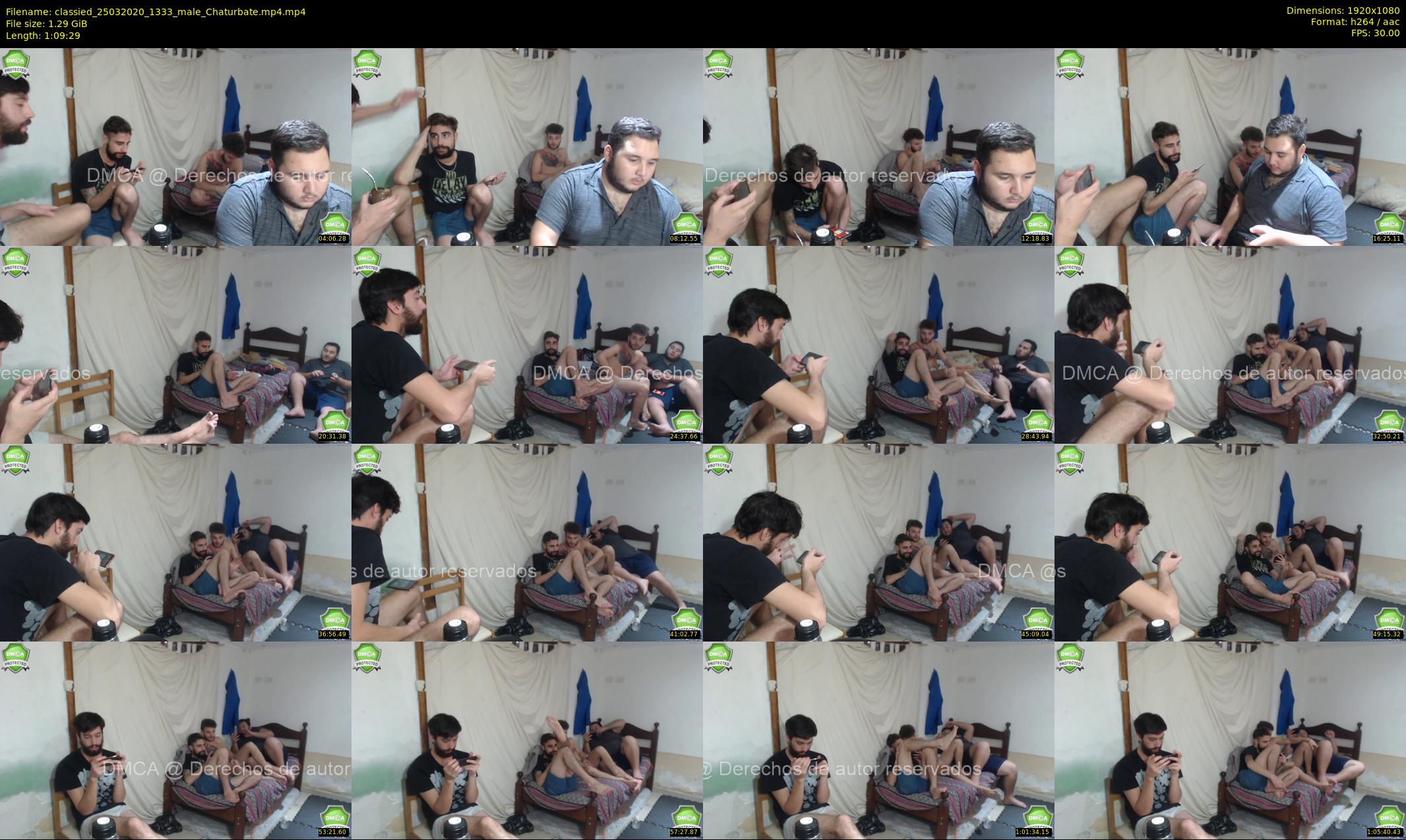 classied — 70 minute Chaturbate male cam show recording, 1080p, Mar 25, 2020