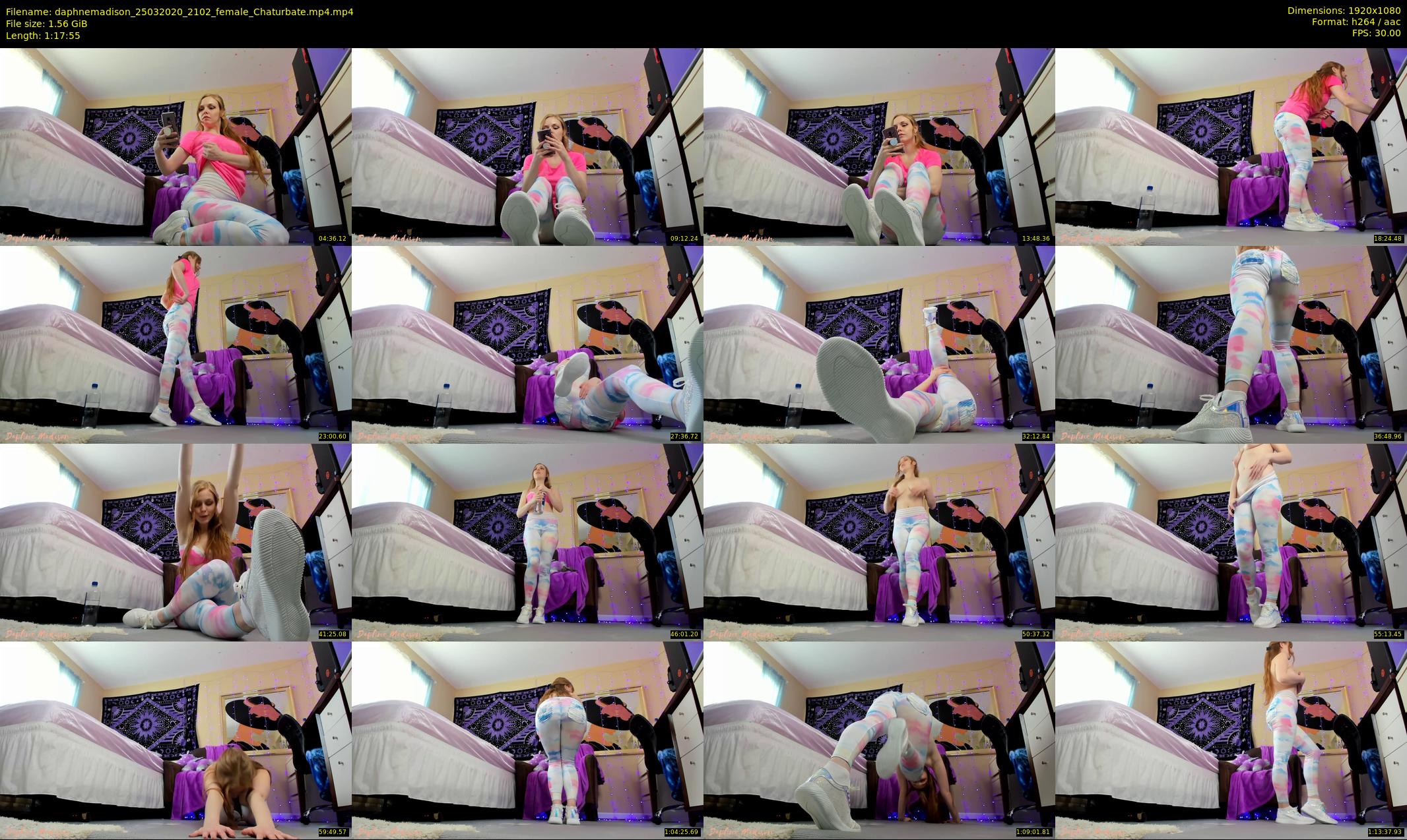 daphnemadison — 78 minute Chaturbate couple cam show recording, 1080p, Mar 25, 2020