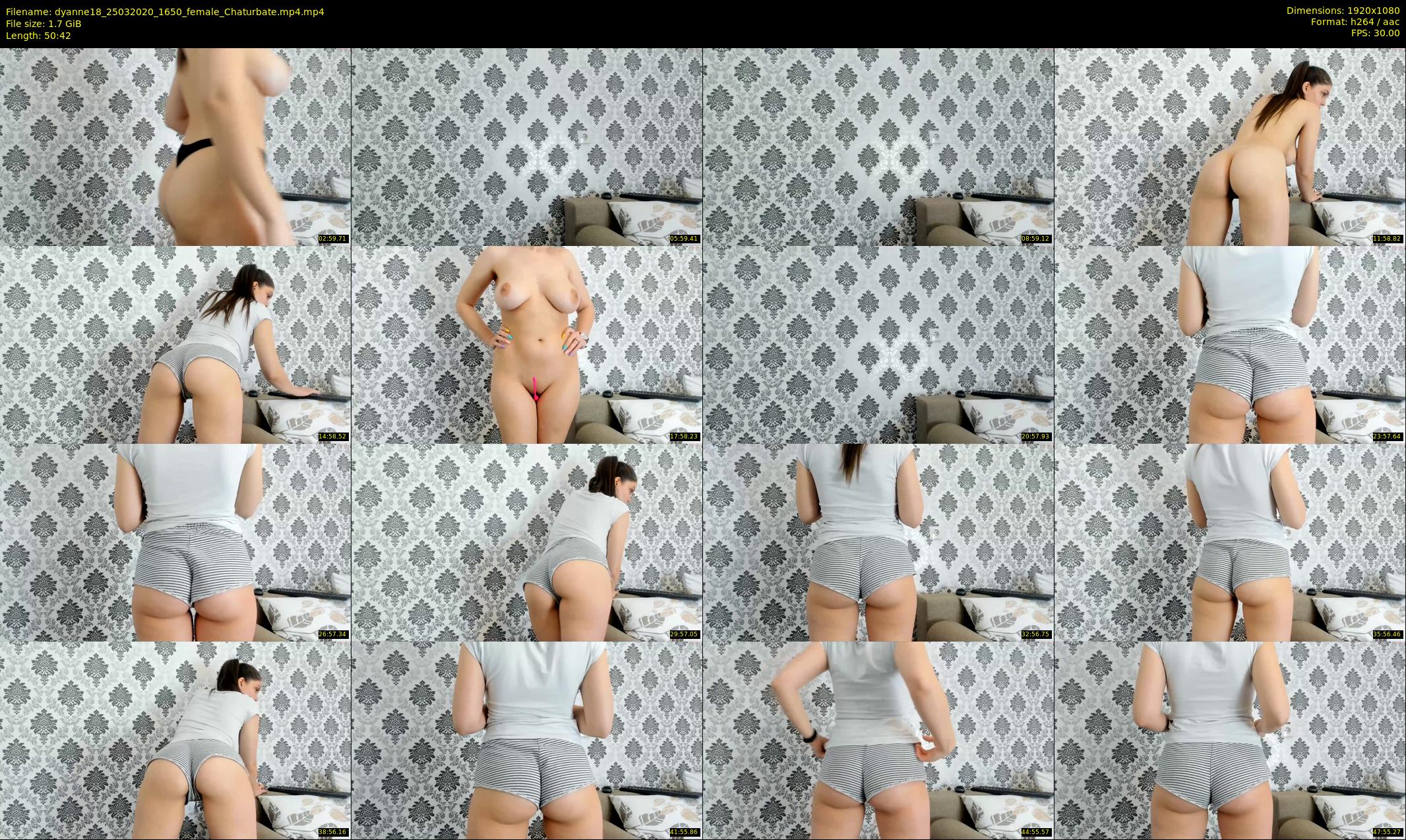 dyanne18 — 51 minute Chaturbate female cam show recording, 1080p, Mar 25, 2020