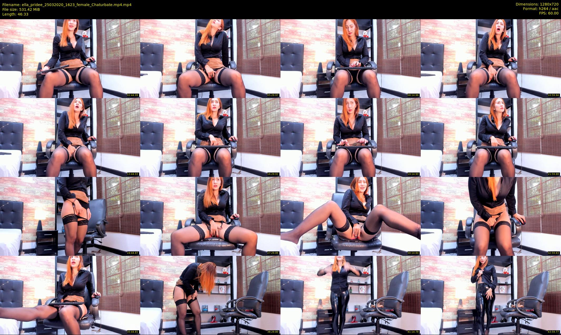 ella_pridee — 47 minute Chaturbate female cam show recording, 720p, Mar 25, 2020