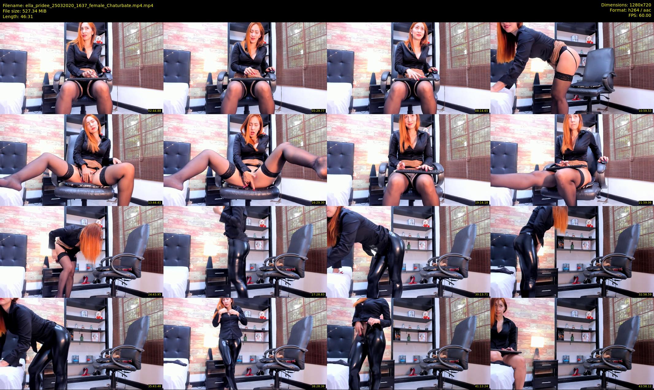 ella_pridee — 47 minute Chaturbate female cam show recording, 720p, Mar 25, 2020