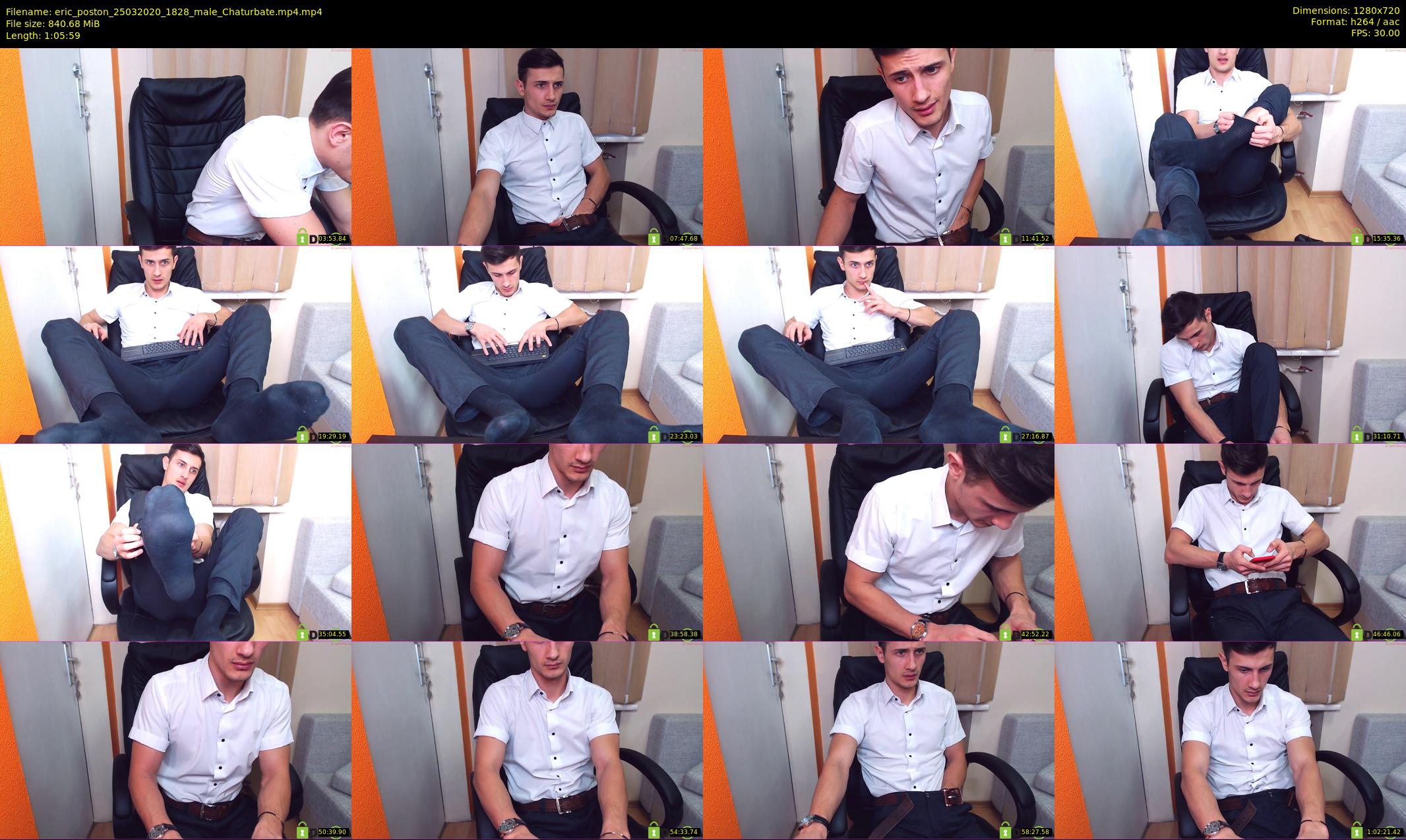 eric_poston — 66 minute Chaturbate male cam show recording, 720p, Mar 25, 2020