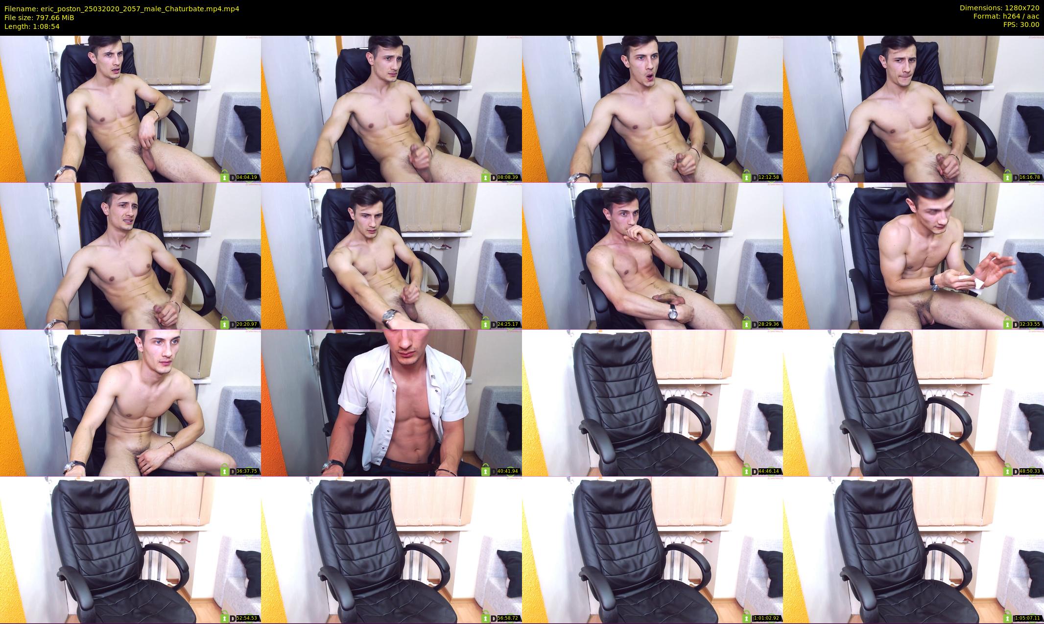 eric_poston — 69 minute Chaturbate male cam show recording, 720p, Mar 25, 2020