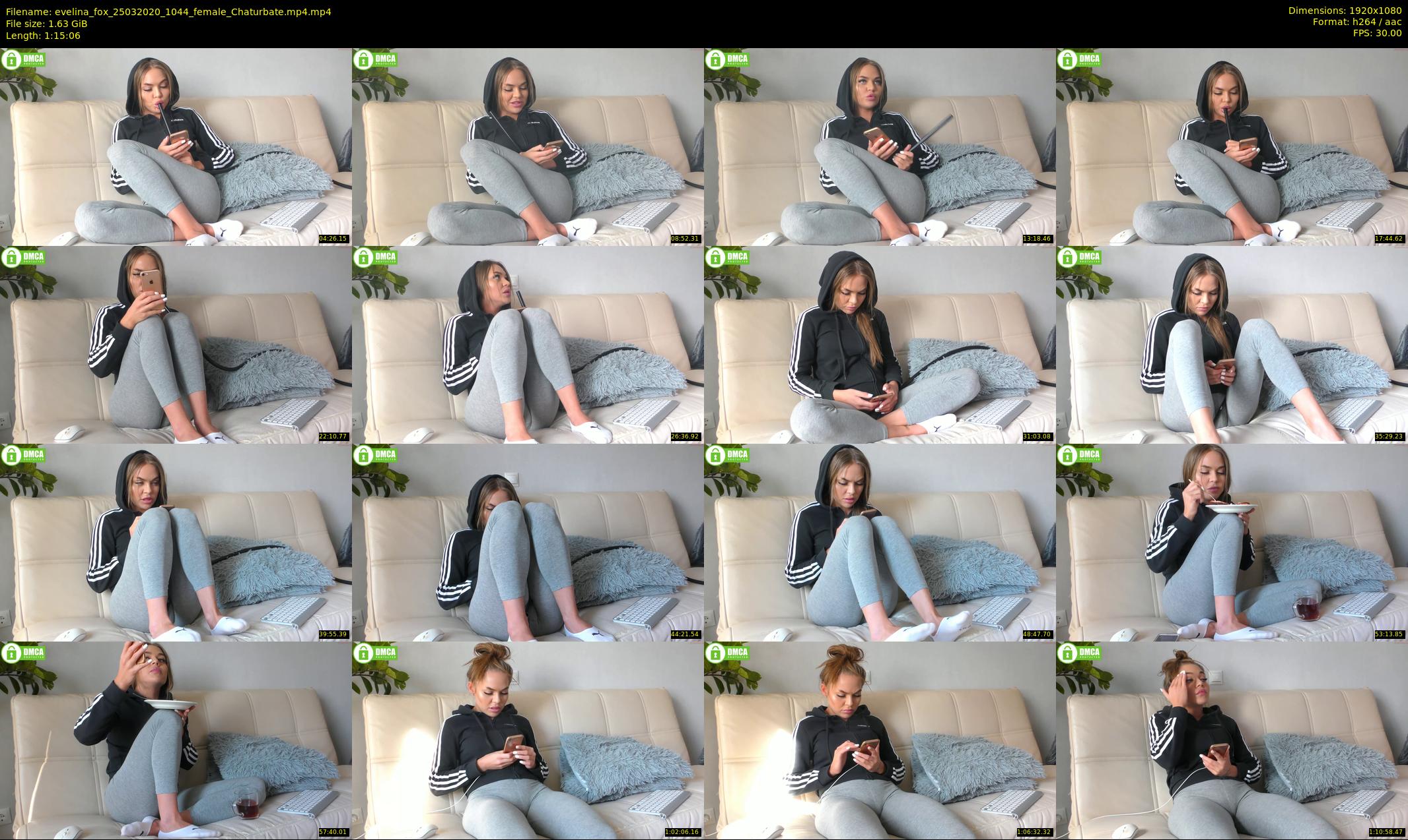 evelina_fox — 76 minute Chaturbate female cam show recording, 1080p, Mar 25, 2020
