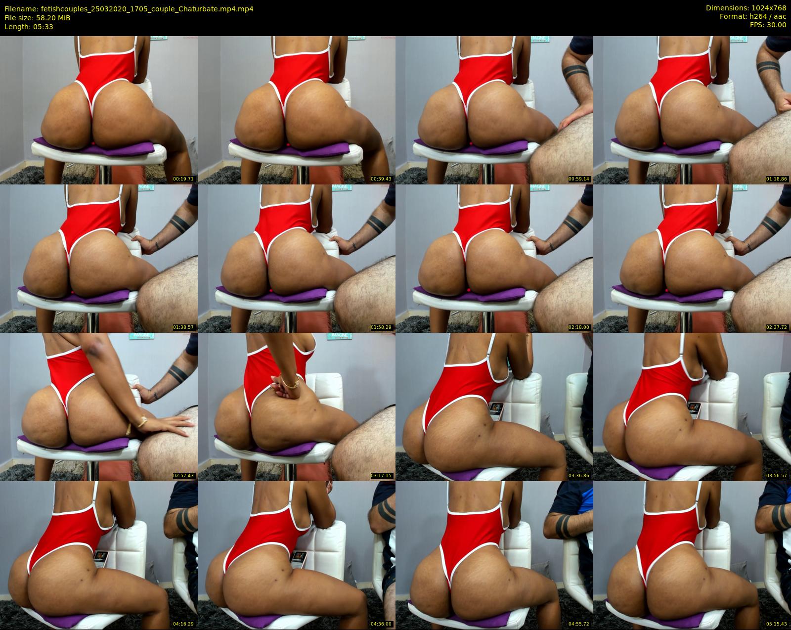 fetishcouples — 6 minute Chaturbate couple cam show recording, 720p, Mar 25, 2020