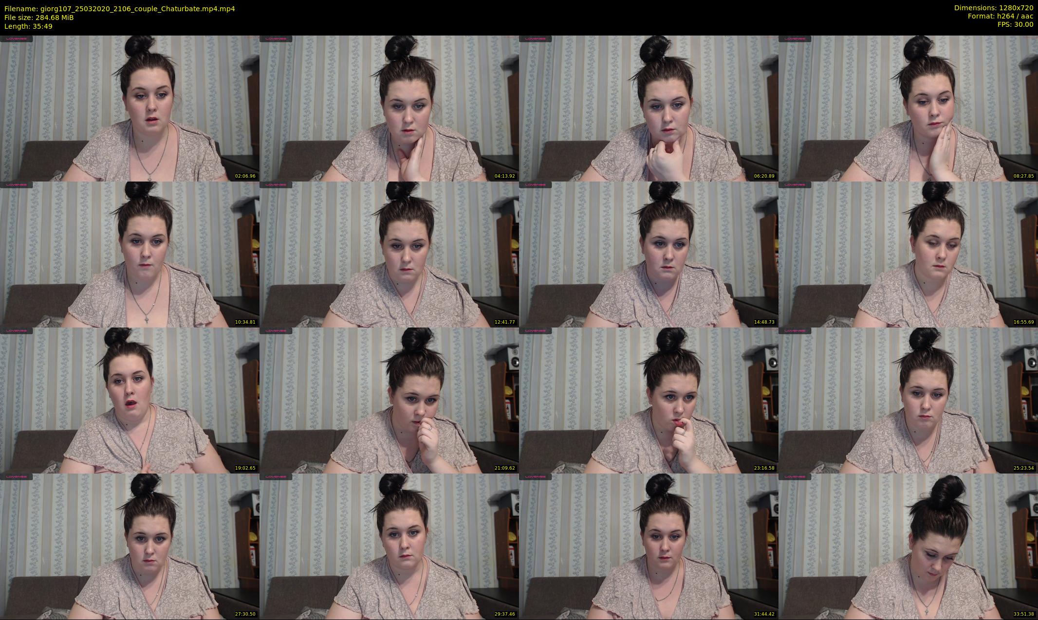 giorg107 — 36 minute Chaturbate couple cam show recording, 720p, Mar 25, 2020