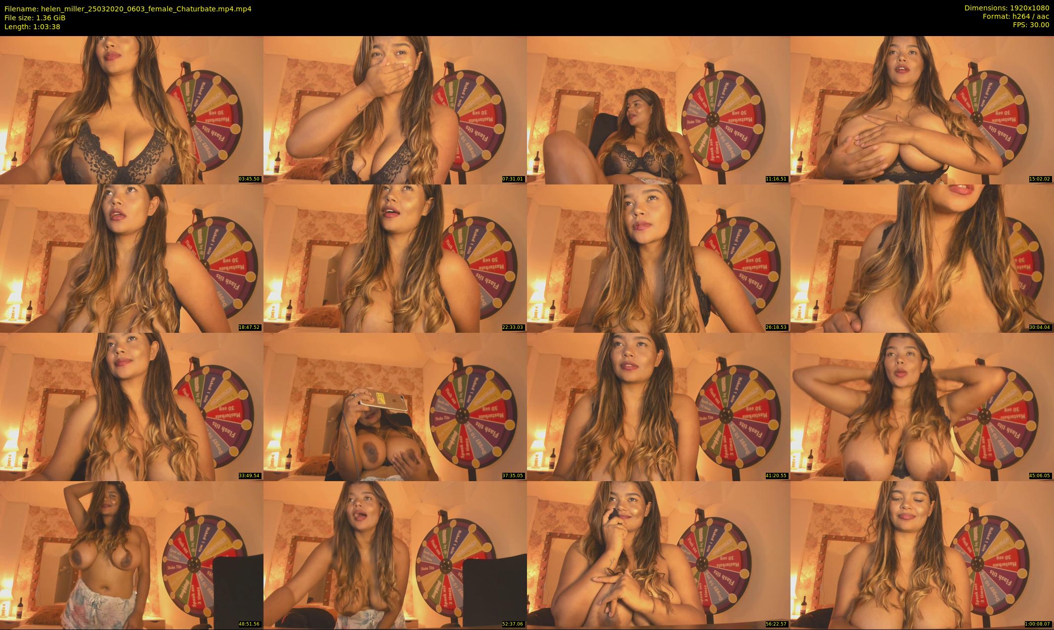 helen_miller — 64 minute Chaturbate female cam show recording, 1080p, Mar 25, 2020