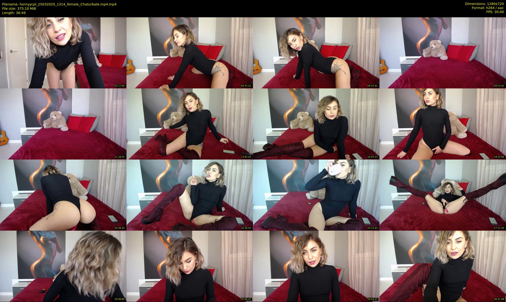 hornyycpl — 39 minute Chaturbate couple cam show recording, 720p, Mar 25, 2020