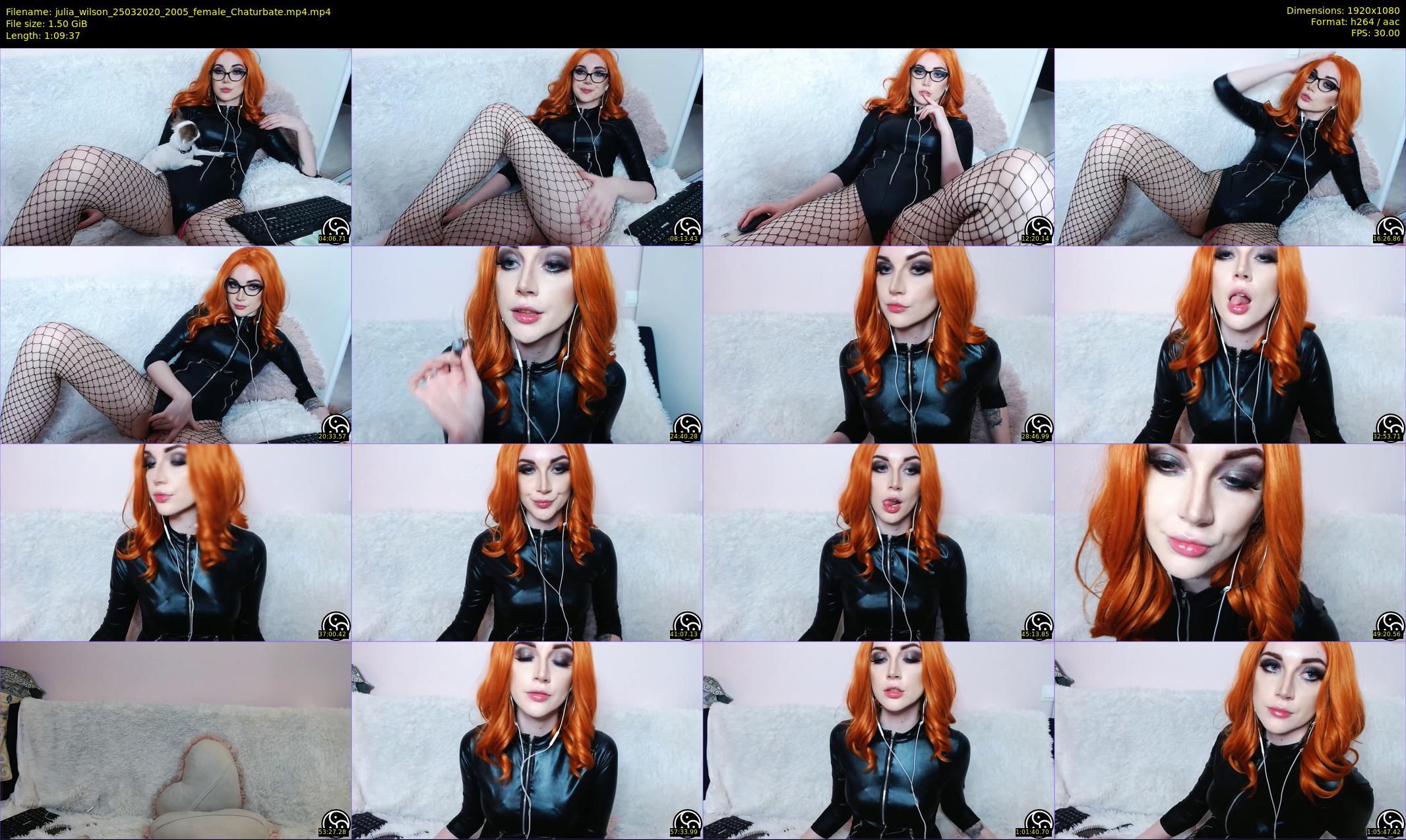 julia_wilson — 70 minute Chaturbate female cam show recording, 1080p, Mar 25, 2020