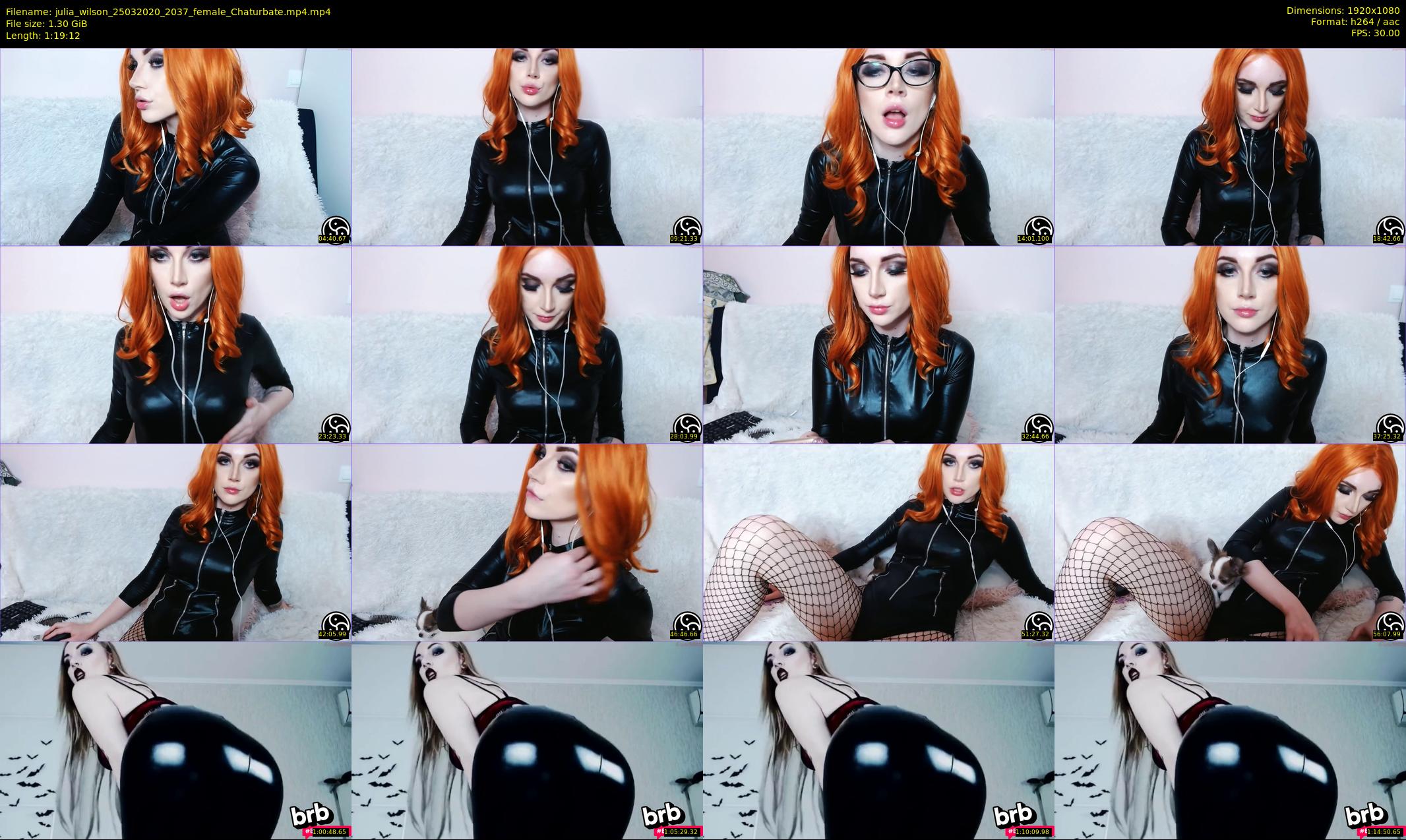 julia_wilson — 80 minute Chaturbate female cam show recording, 1080p, Mar 25, 2020