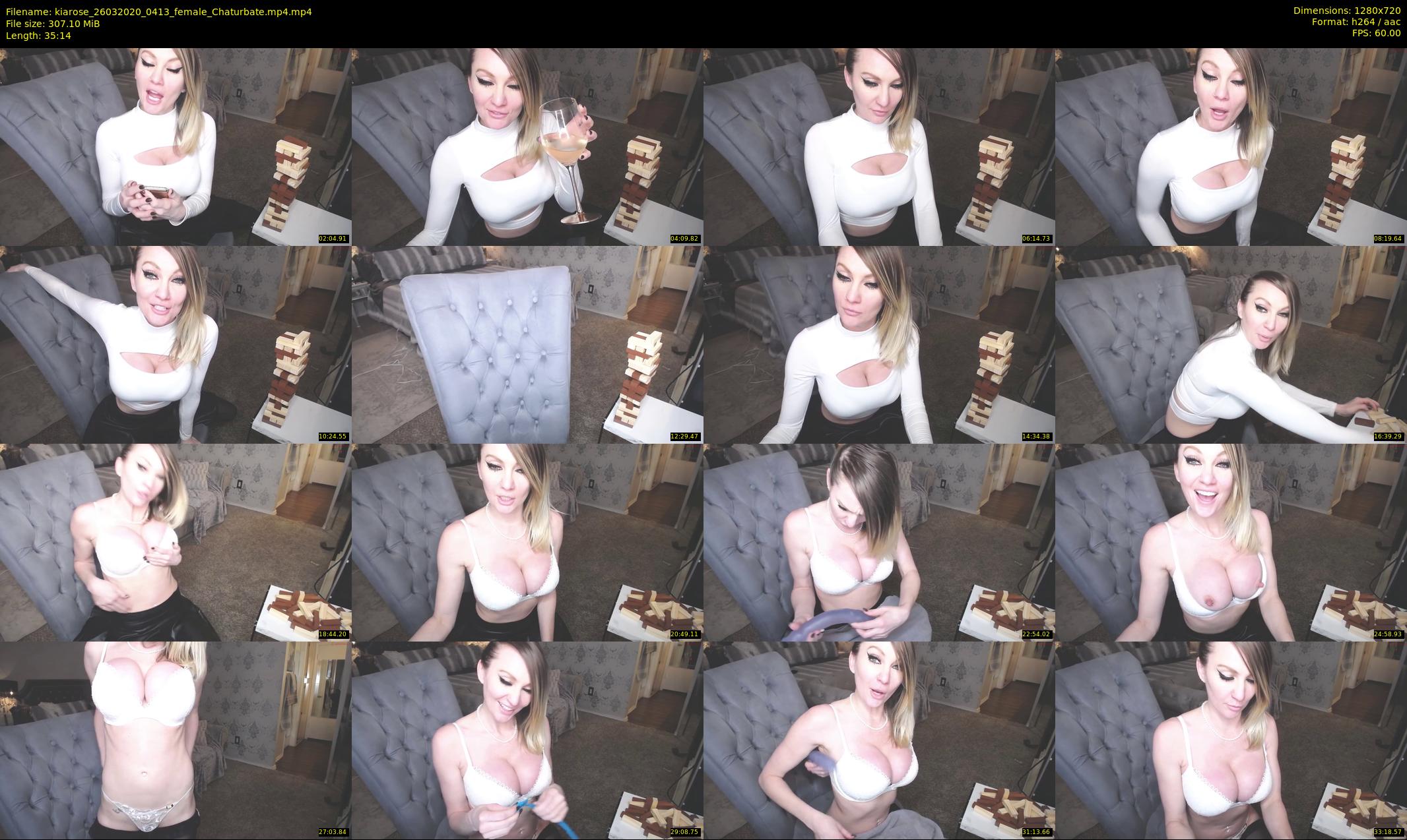 kiarose — 36 minute Chaturbate female cam show recording, 720p, Mar 26, 2020