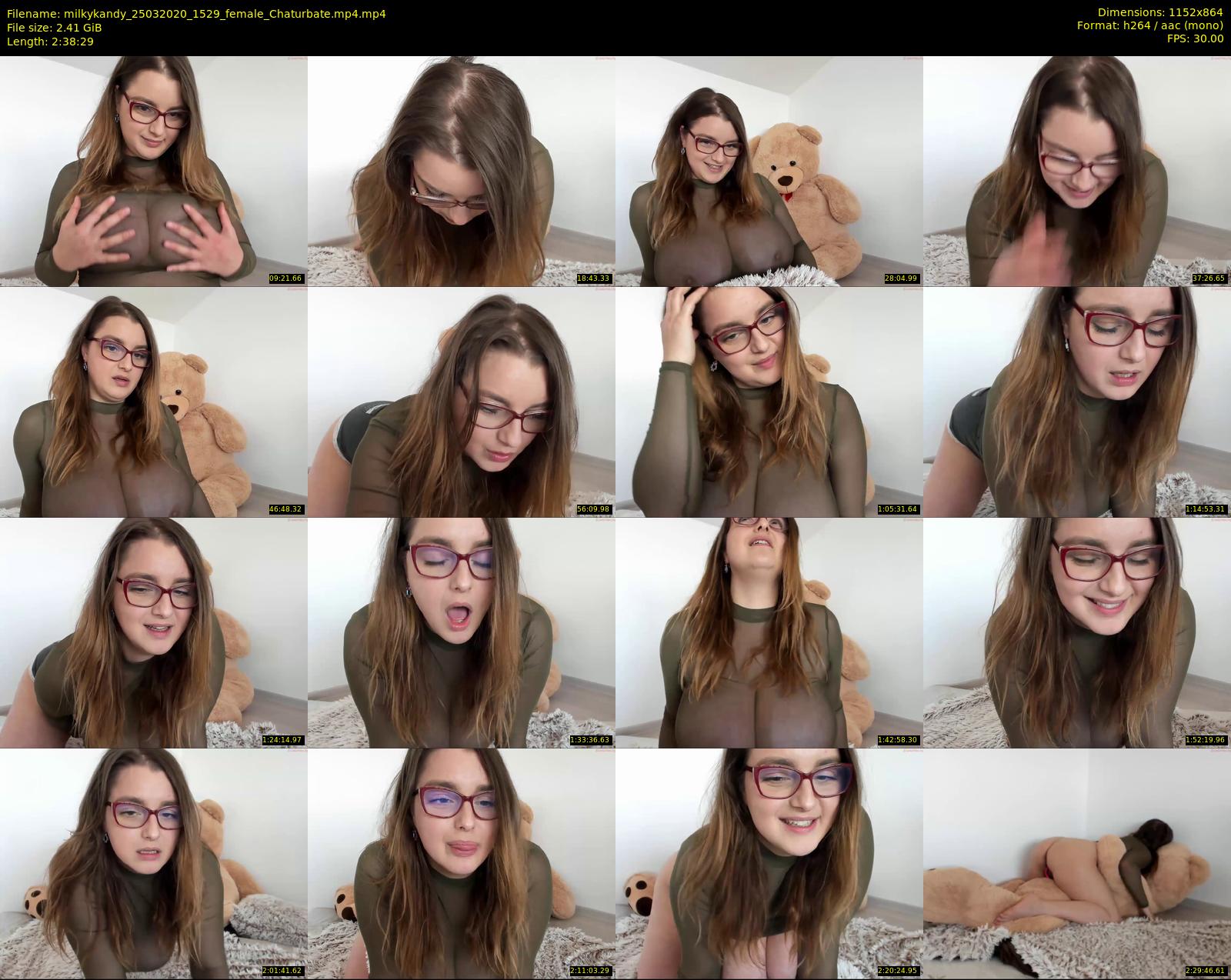 milkykandy — 159 minute Chaturbate female cam show recording, 720p, Mar 25, 2020