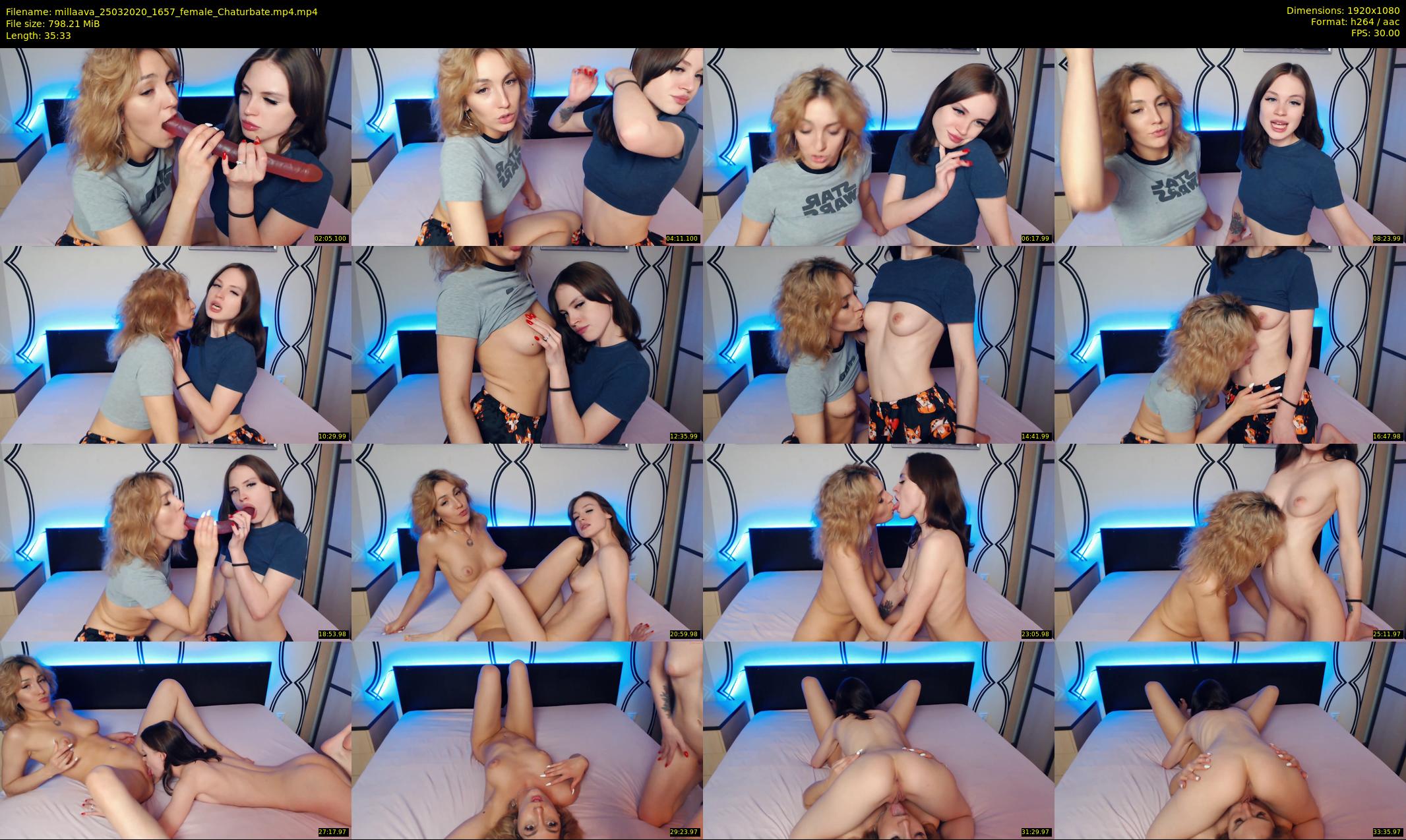 millaava — 36 minute Chaturbate female cam show recording, 1080p, Mar 25, 2020
