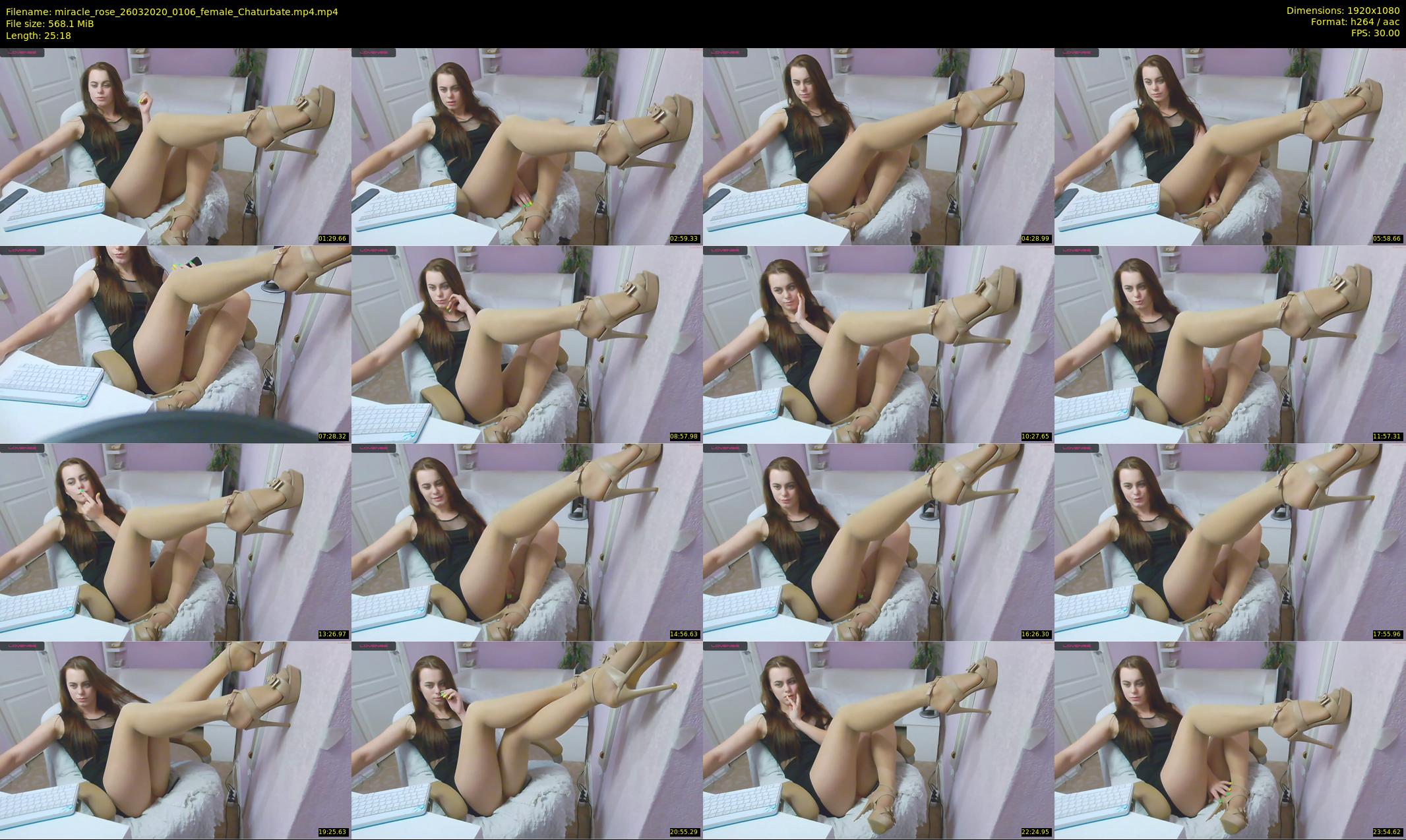 miracle_rose — 26 minute Chaturbate female cam show recording, 1080p, Mar 26, 2020