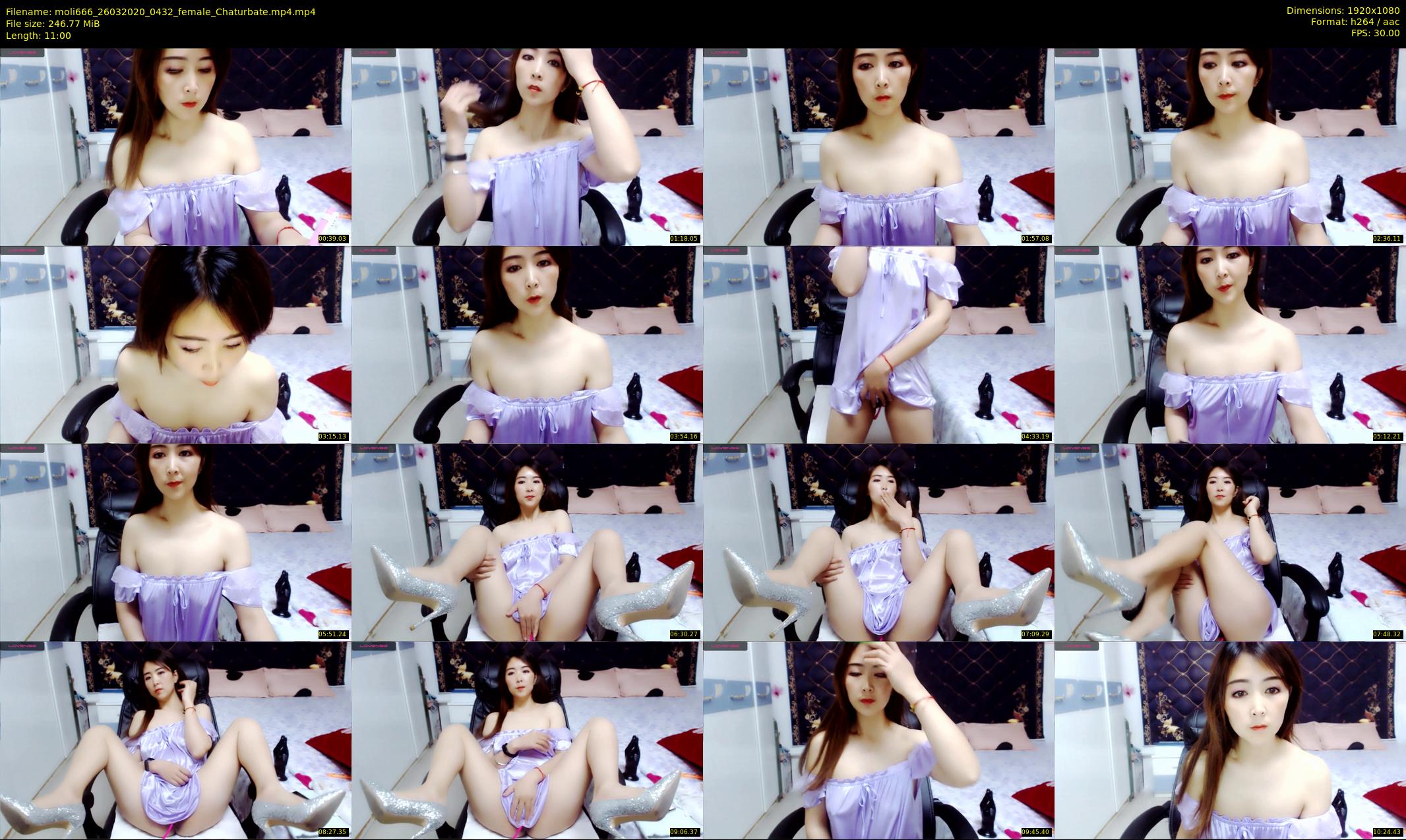 moli666 — 11 minute Chaturbate female cam show recording, 1080p, Mar 26, 2020