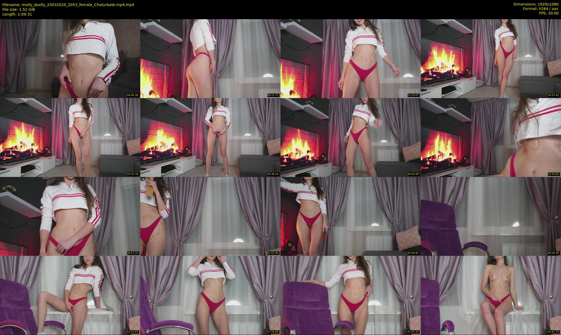 molly_doolly — 70 minute Chaturbate female cam show recording, 1080p, Mar 25, 2020