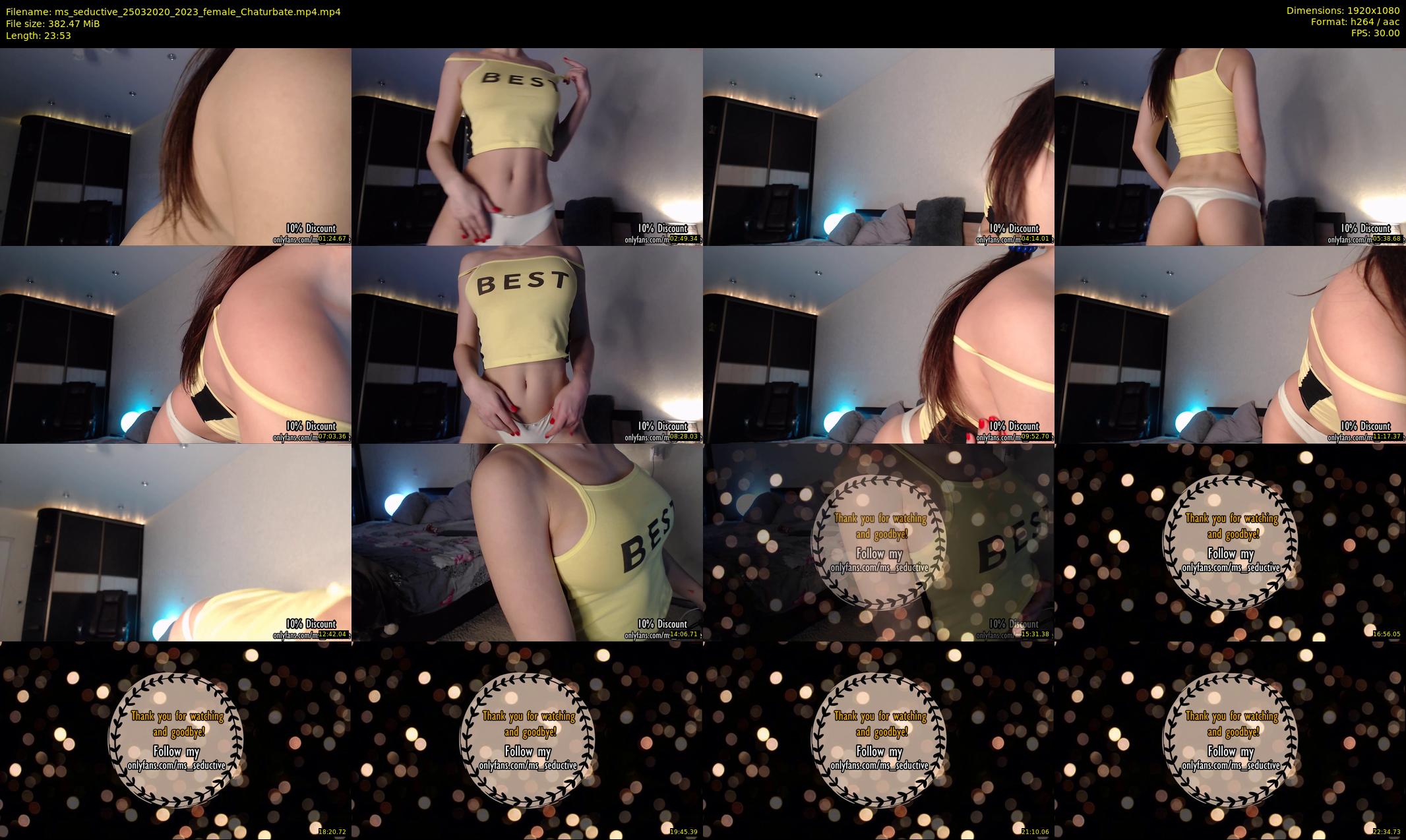 ms_seductive — 24 minute Chaturbate female cam show recording, 1080p, Mar 25, 2020