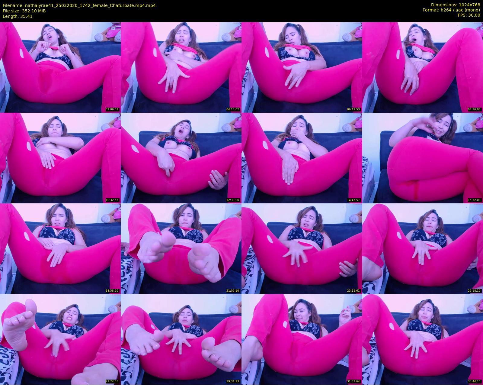 nathalyrae41 — 36 minute Chaturbate female cam show recording, 720p, Mar 25, 2020