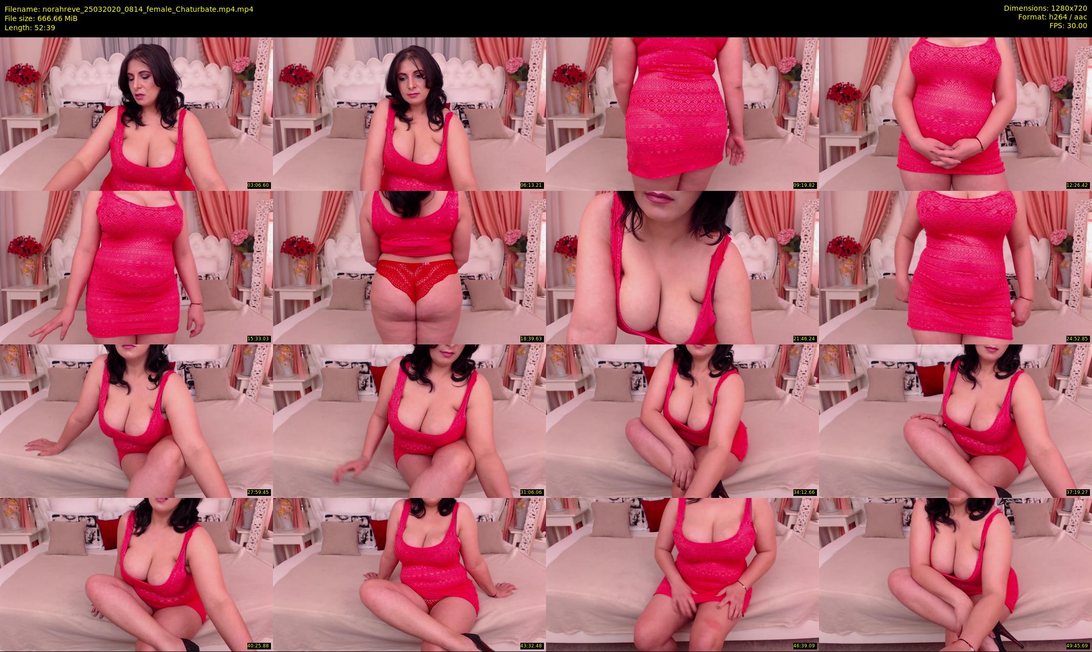 norahreve — 53 minute Chaturbate female cam show recording, 720p, Mar 25, 2020