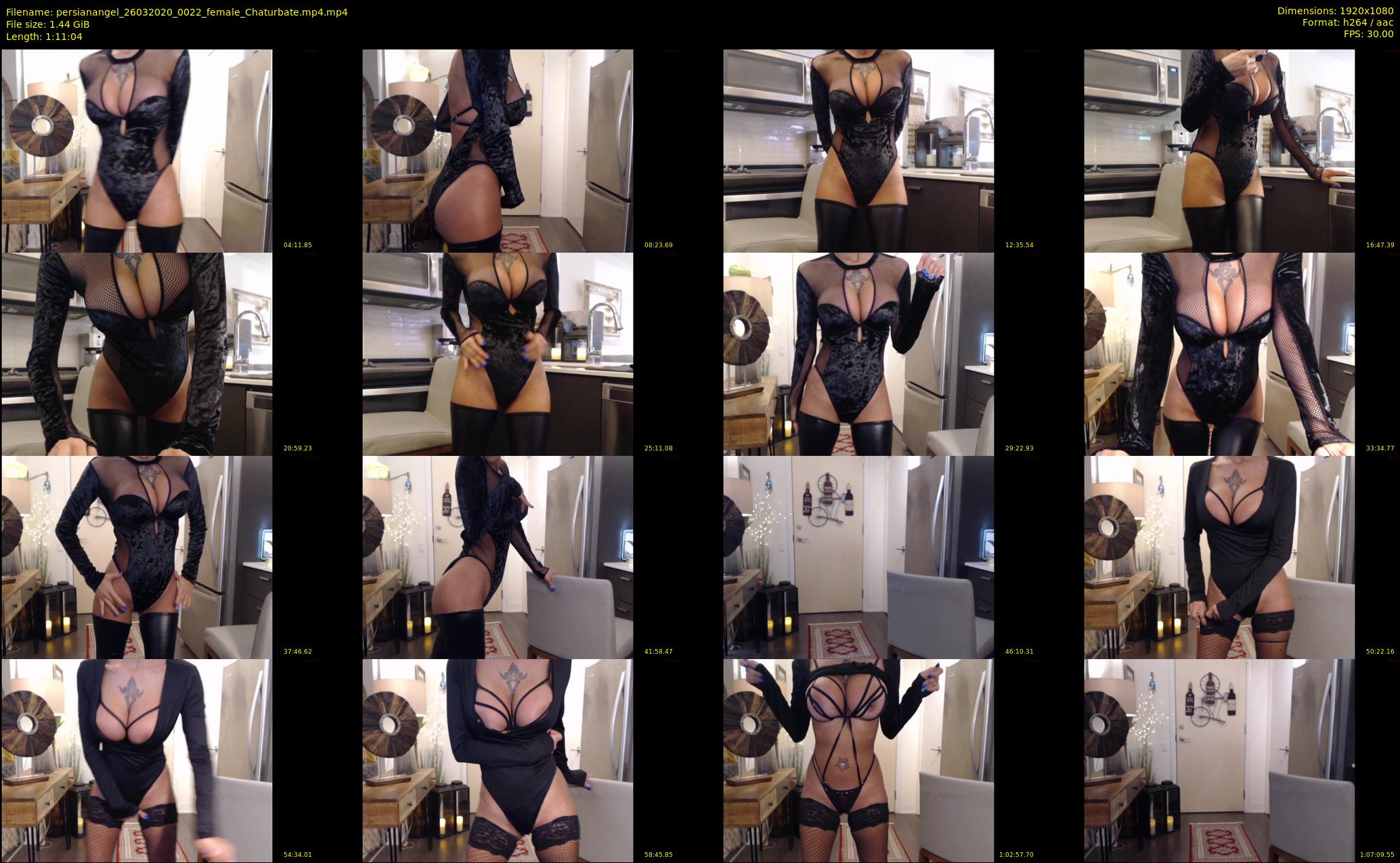 persianangel — 72 minute Chaturbate female cam show recording, 1080p, Mar 26, 2020
