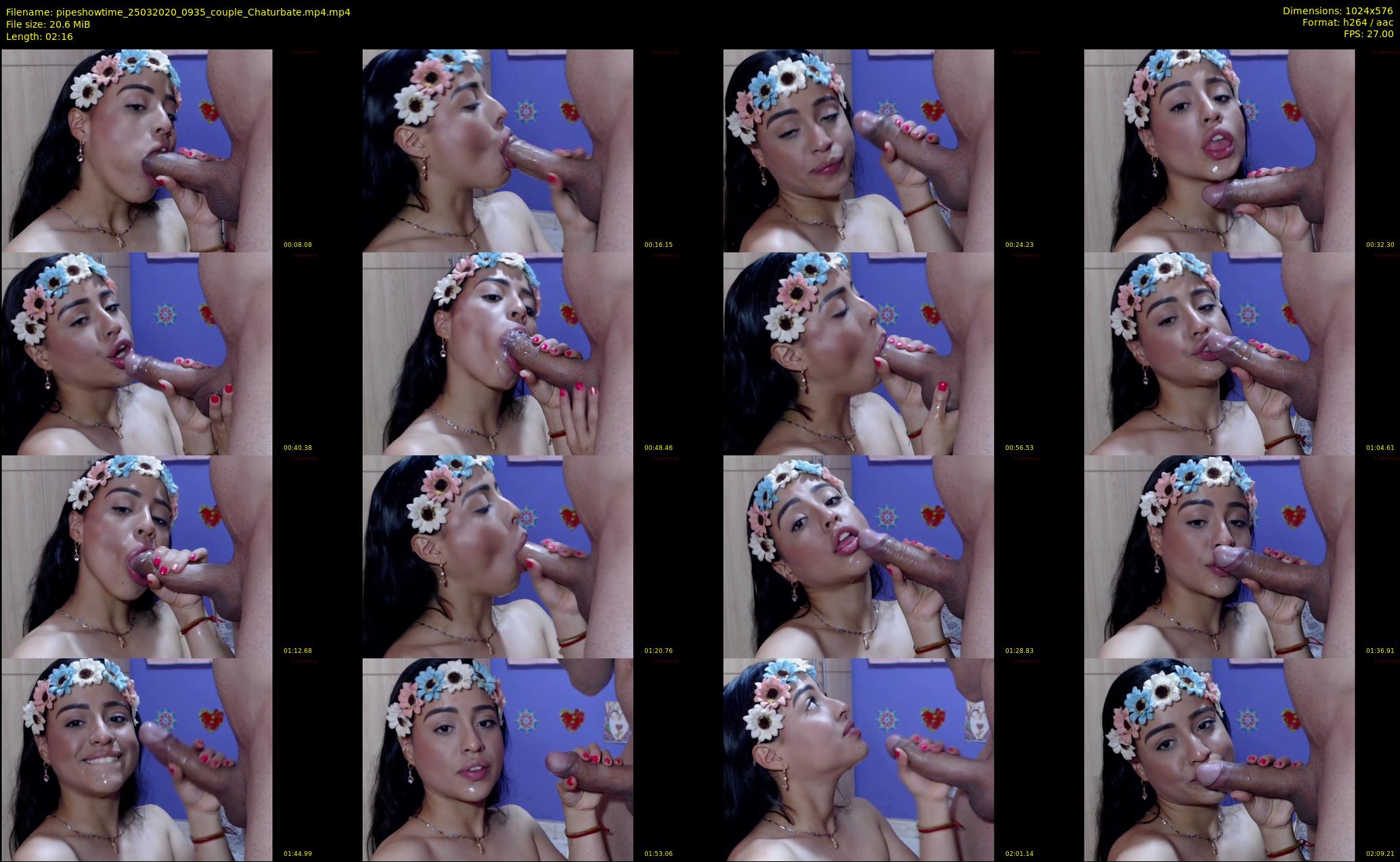 pipeshowtime — 3 minute Chaturbate couple cam show recording, 480p, Mar 25, 2020
