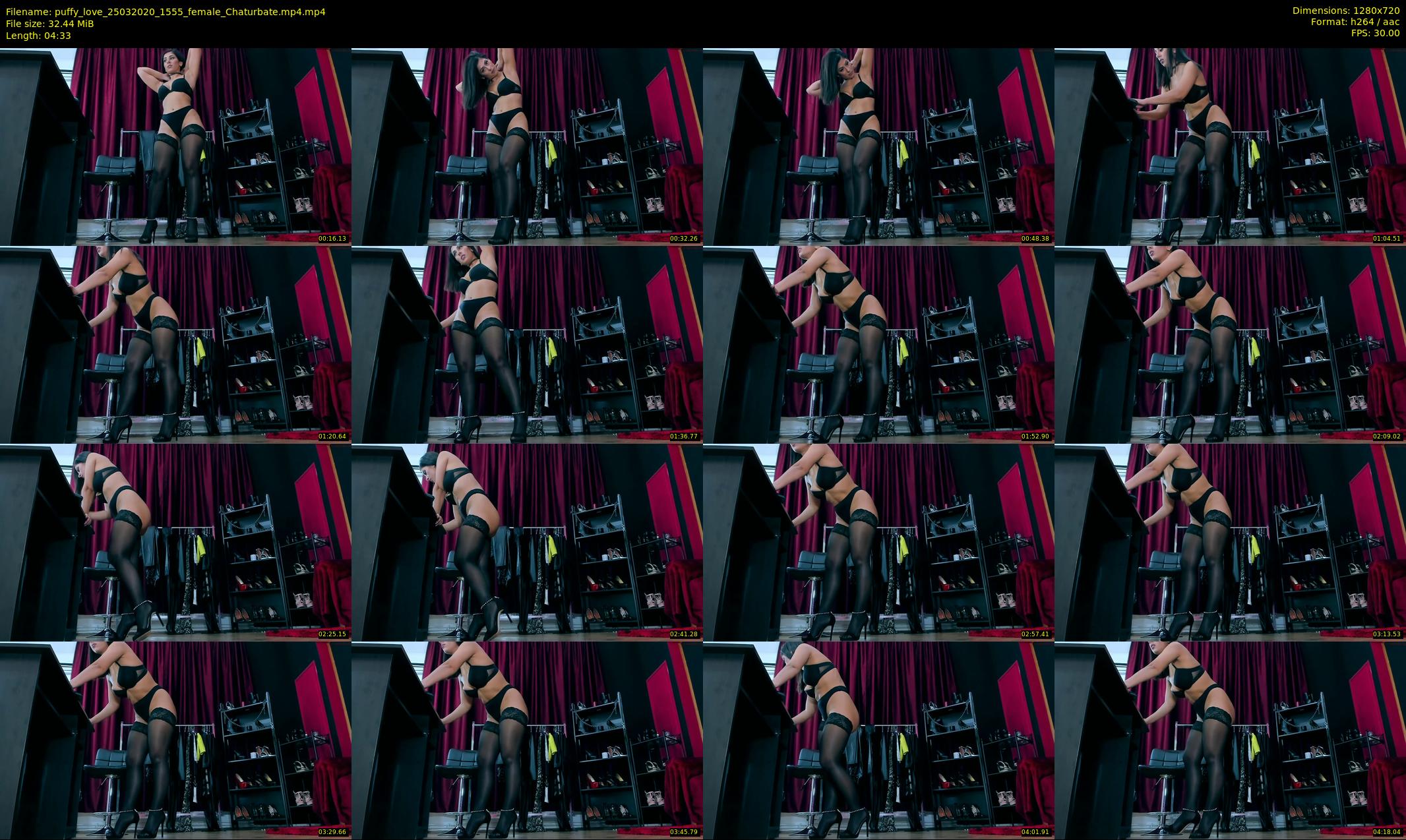 puffy_love — 5 minute Chaturbate female cam show recording, 720p, Mar 25, 2020