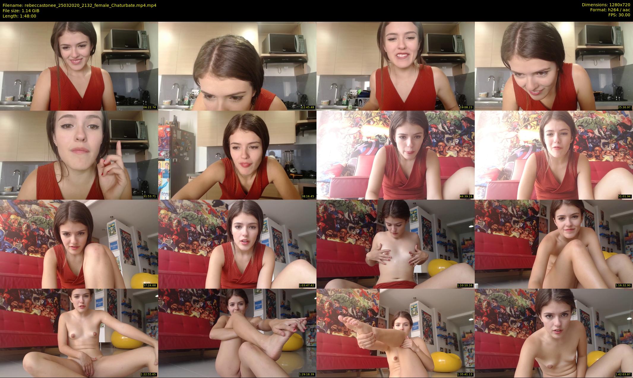 rebeccastonee — 108 minute Chaturbate female cam show recording, 720p, Mar 25, 2020