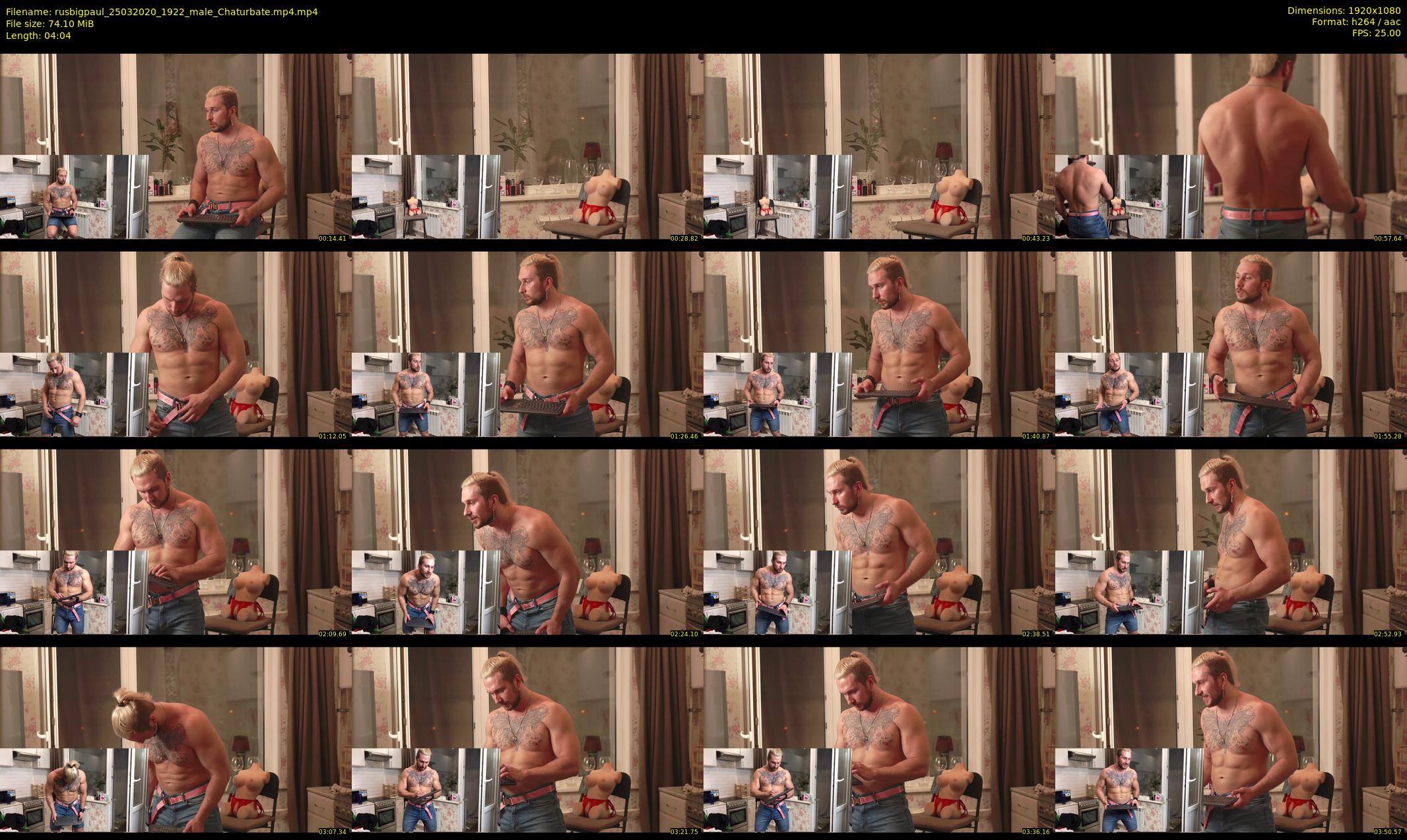 rusbigpaul — 5 minute Chaturbate male cam show recording, 1080p, Mar 25, 2020