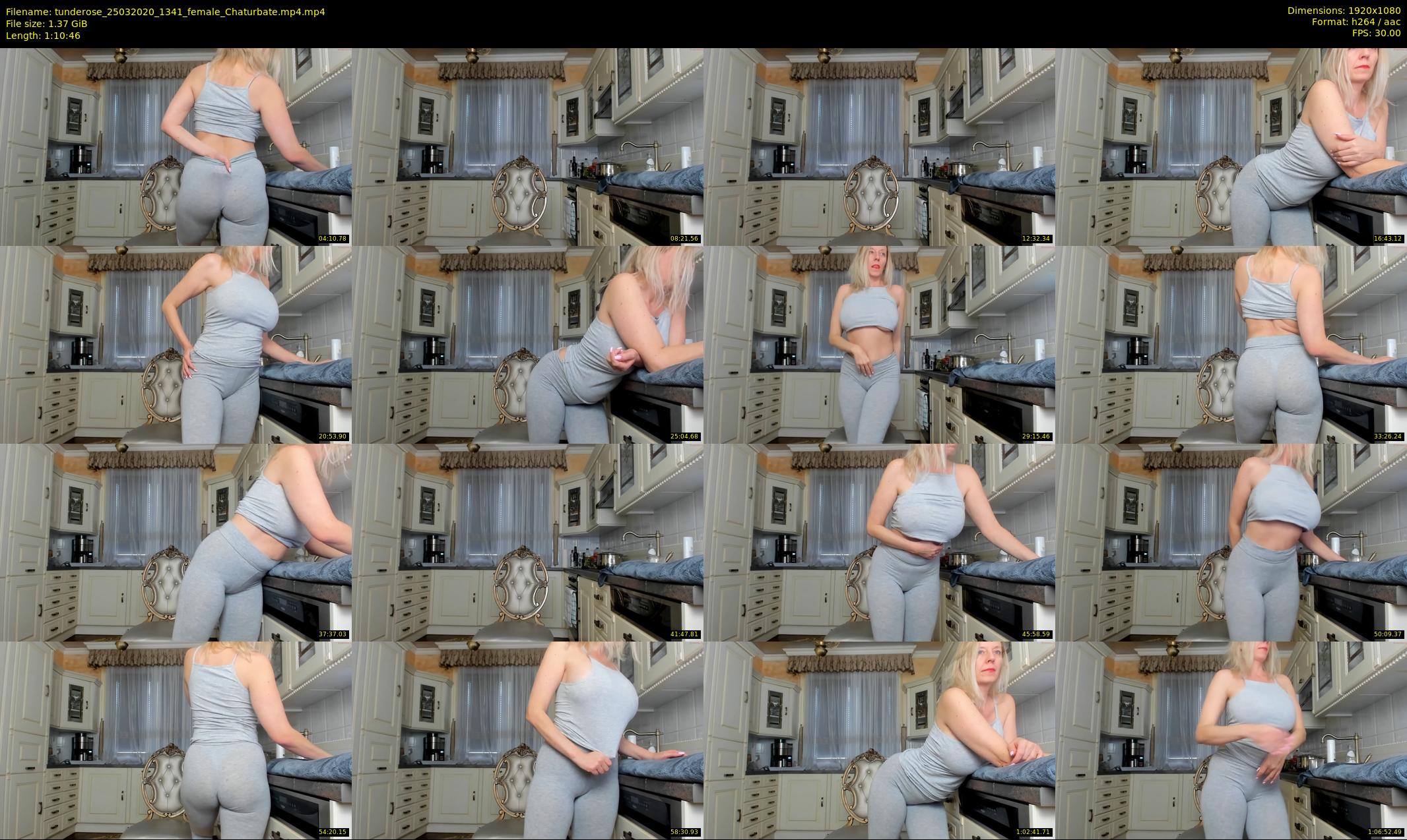 tunderose — 71 minute Chaturbate female cam show recording, 1080p, Mar 25, 2020