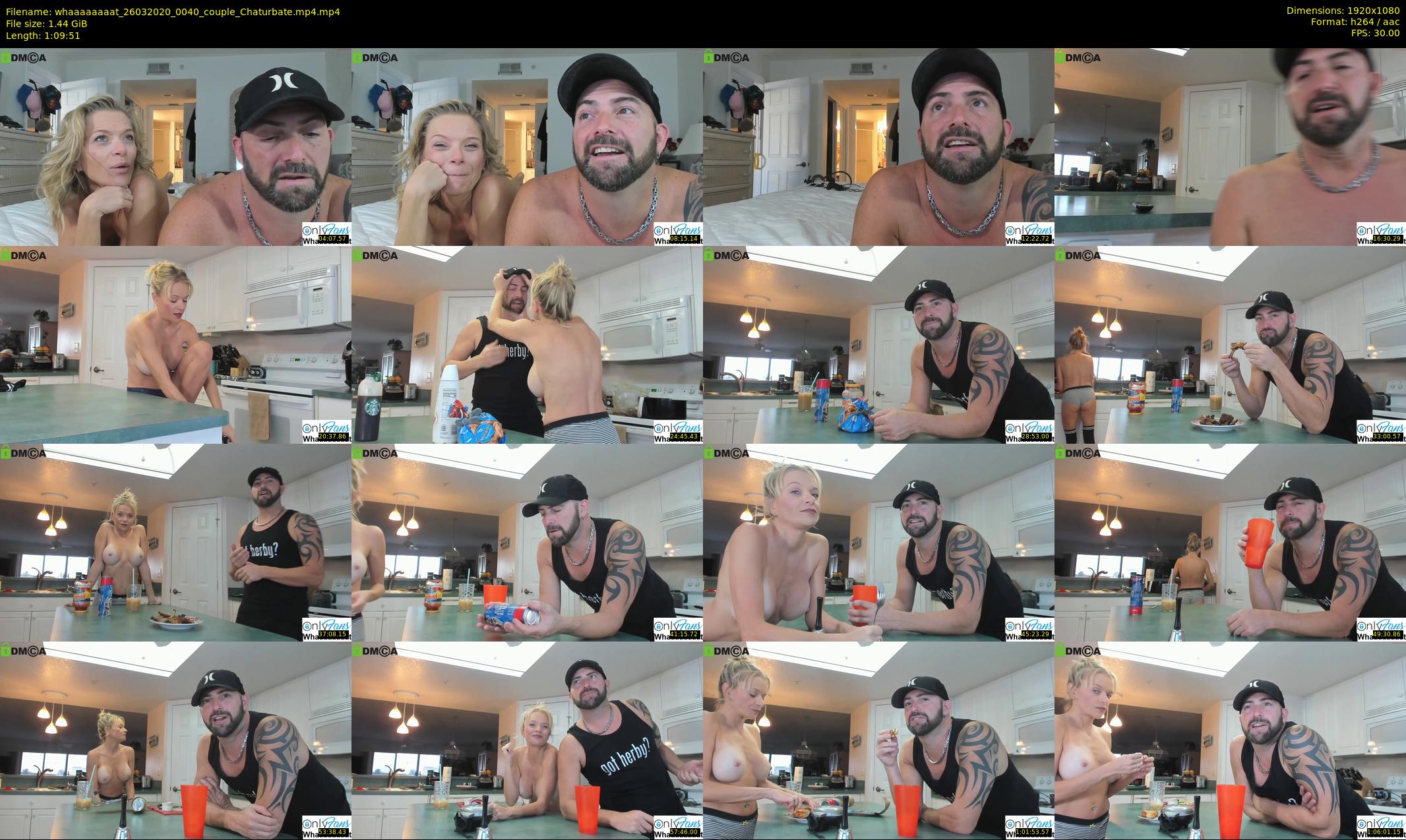 whaaaaaaaat — 70 minute Chaturbate couple cam show recording, 1080p, Mar 26, 2020