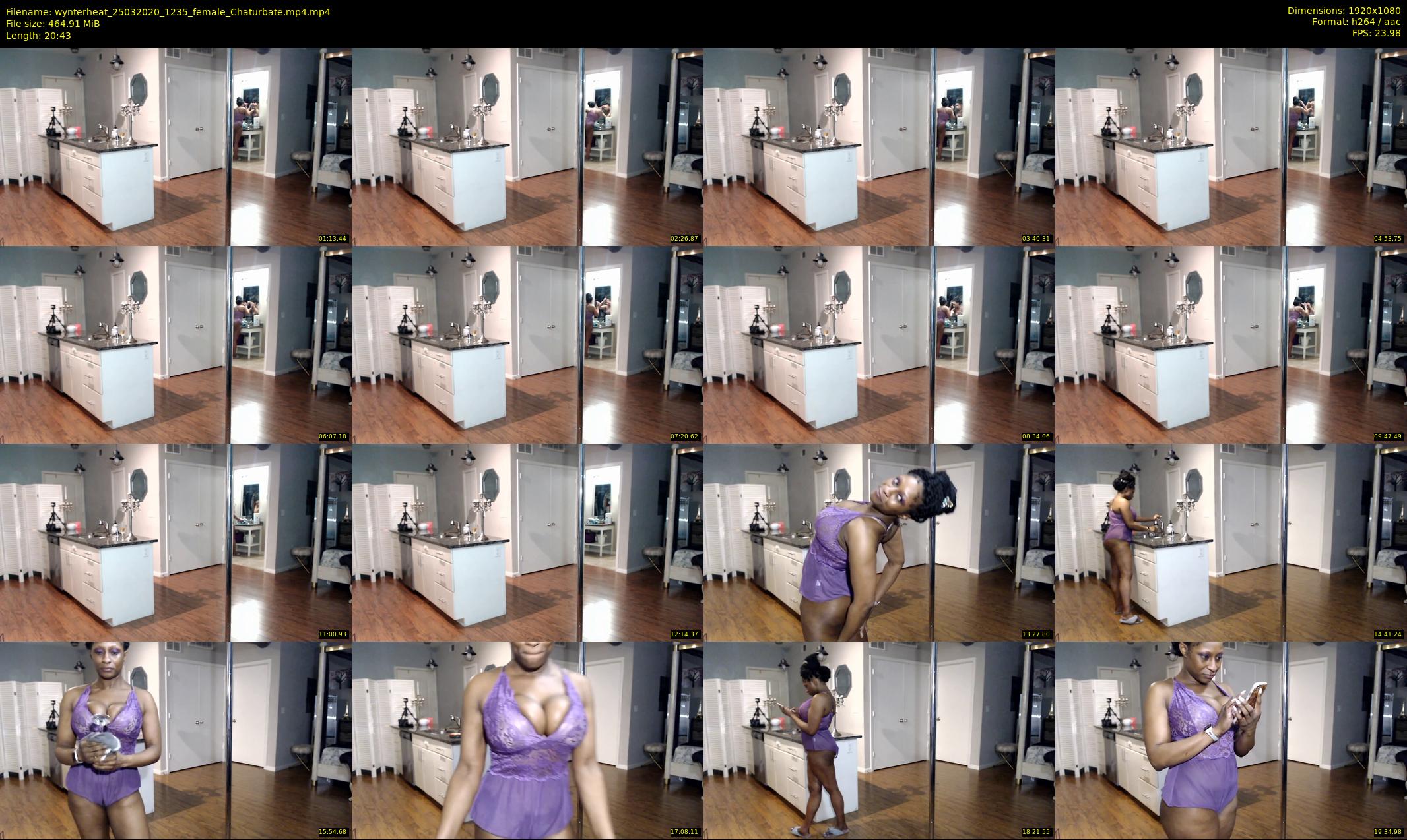 wynterheat — 21 minute Chaturbate female cam show recording, 1080p, Mar 25, 2020