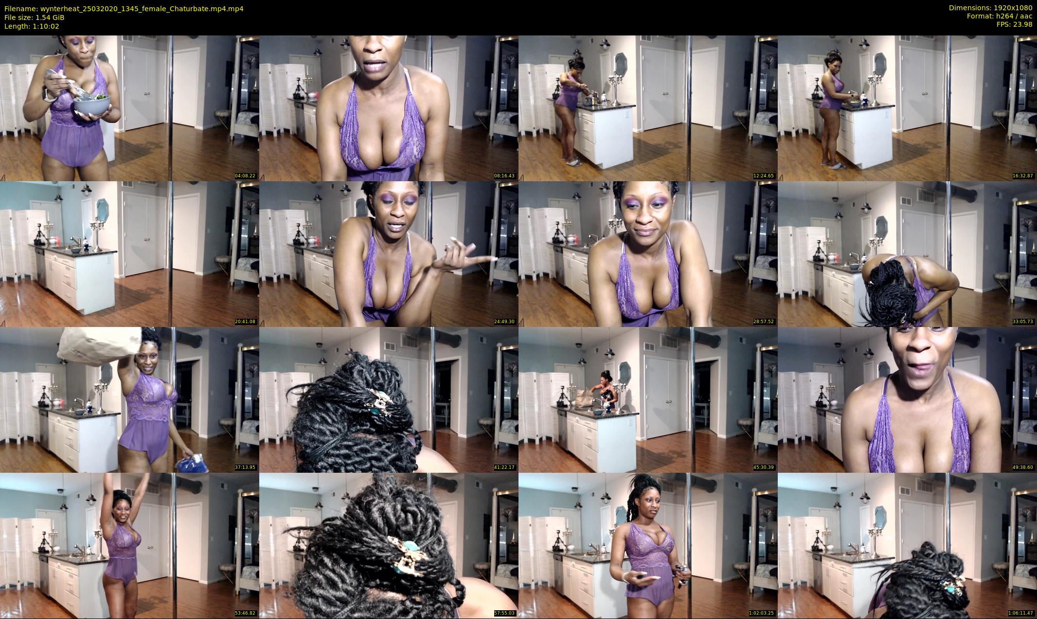 wynterheat — 71 minute Chaturbate female cam show recording, 1080p, Mar 25, 2020