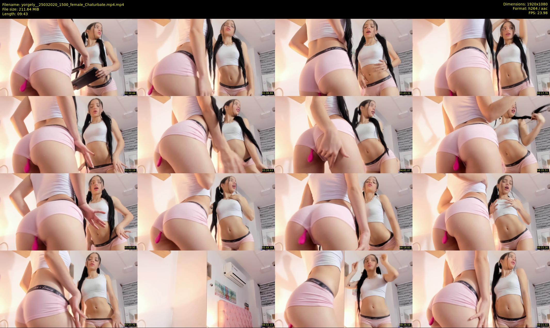 yorgely_ — 10 minute Chaturbate female cam show recording, 1080p, Mar 25, 2020