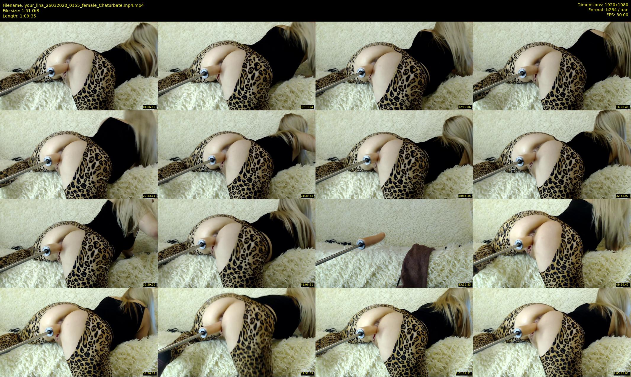 your_lina — 70 minute Chaturbate female cam show recording, 1080p, Mar 26, 2020