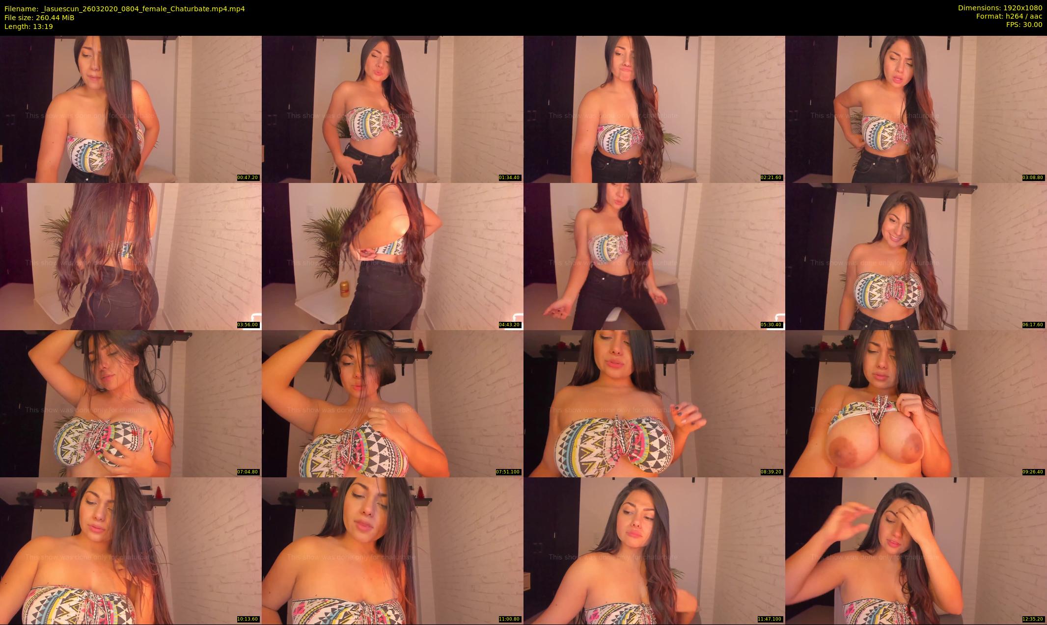 _lasuescun — 14 minute Chaturbate female cam show recording, 1080p, Mar 26, 2020