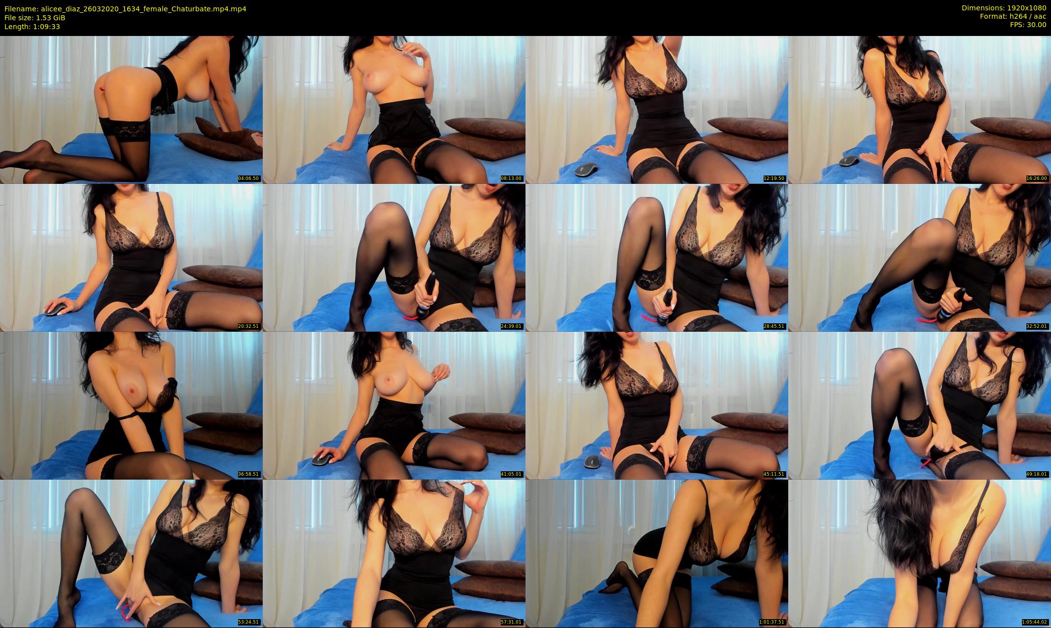 alicee_diaz — 70 minute Chaturbate female cam show recording, 1080p, Mar 26, 2020