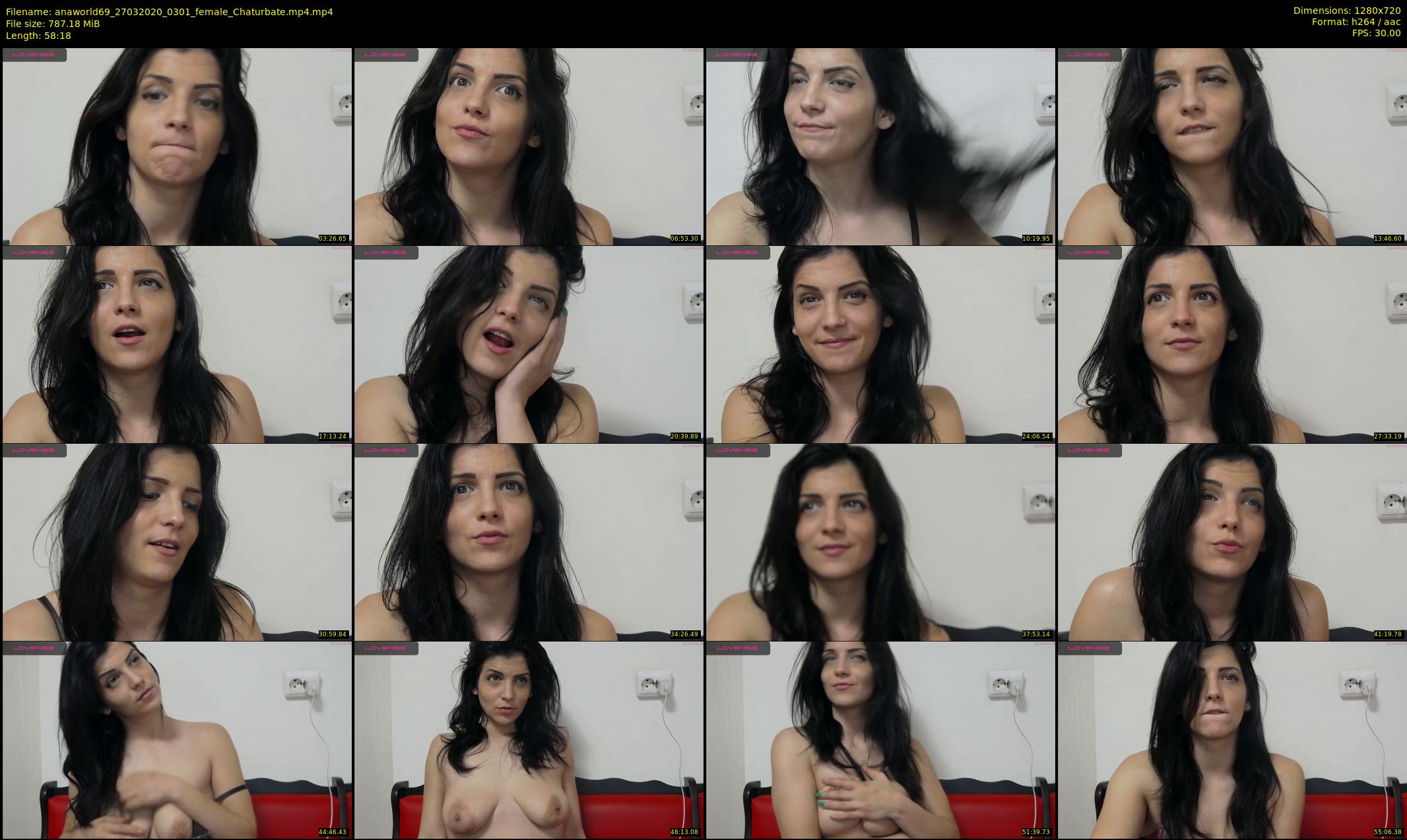 anaworld69 — 59 minute Chaturbate female cam show recording, 720p, Mar 27, 2020