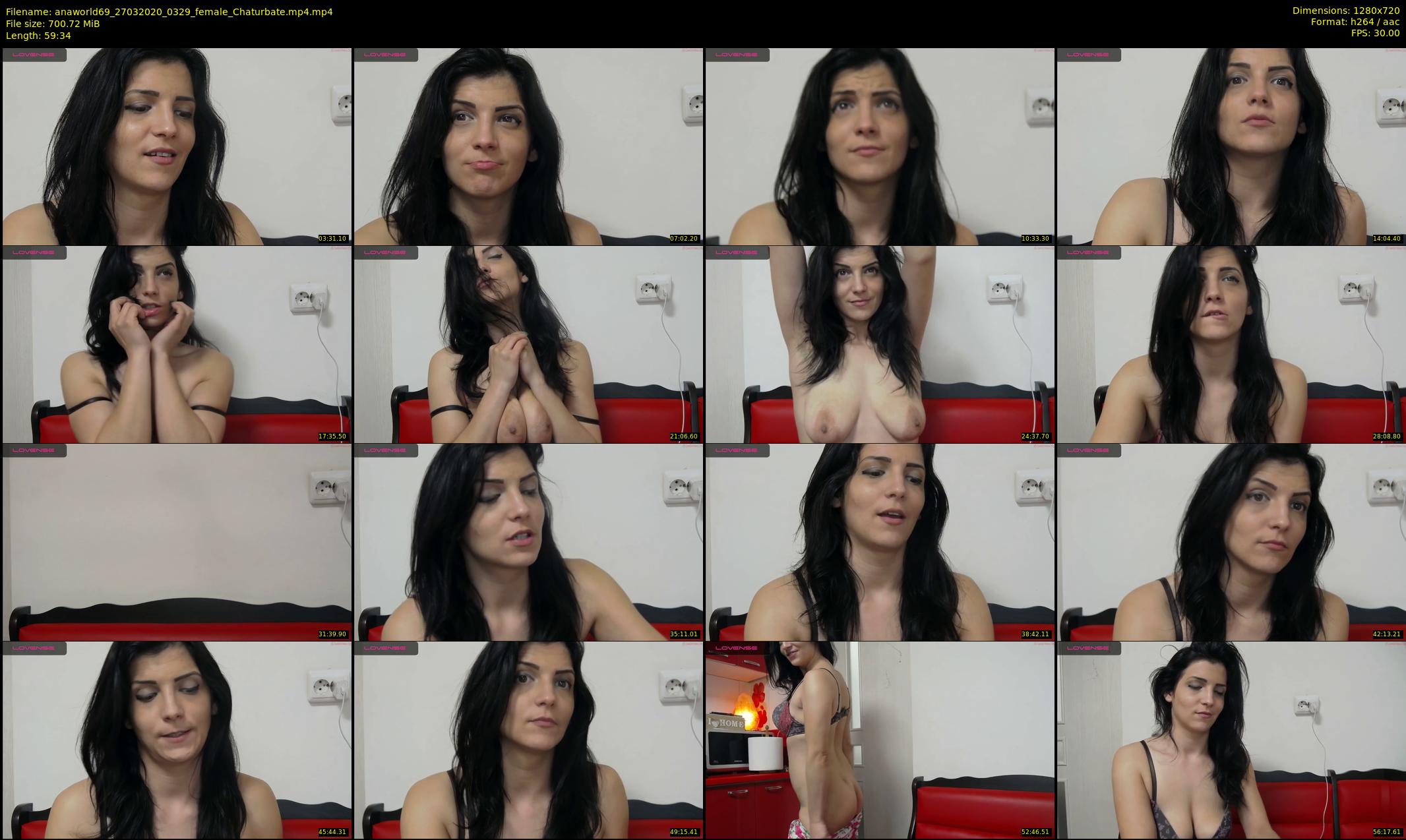 anaworld69 — 60 minute Chaturbate female cam show recording, 720p, Mar 27, 2020