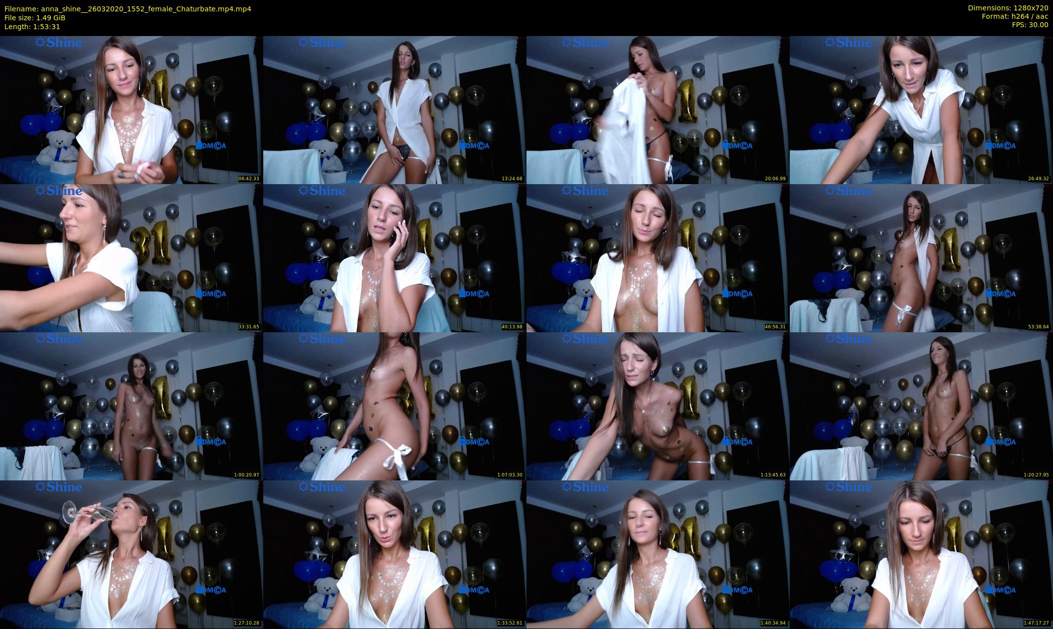 anna_shine_ — 114 minute Chaturbate female cam show recording, 720p, Mar 26, 2020