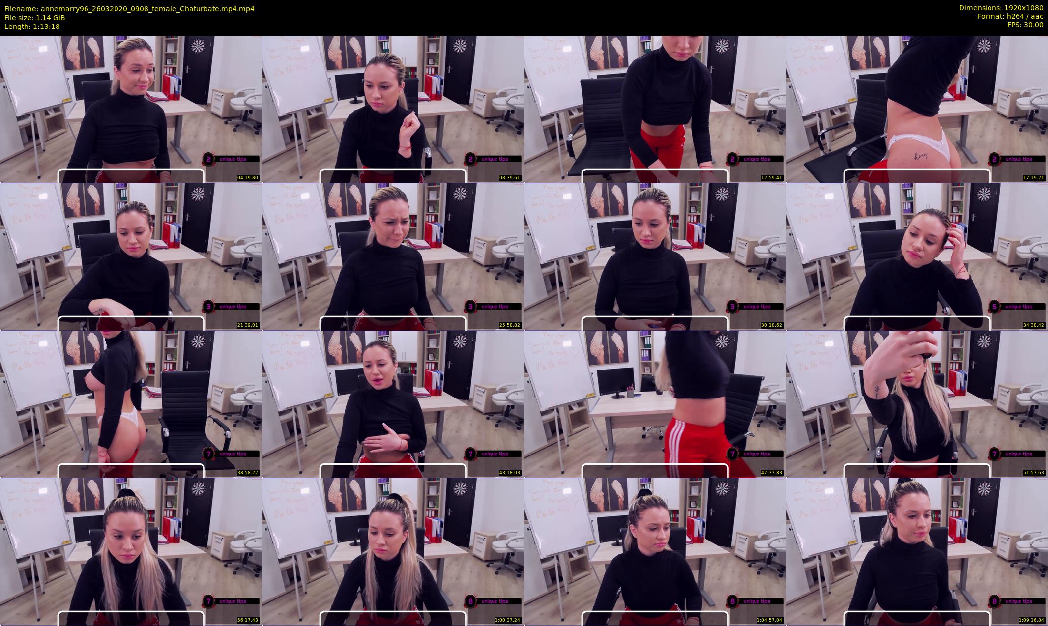 annemarry96 — 74 minute Chaturbate female cam show recording, 1080p, Mar 26, 2020