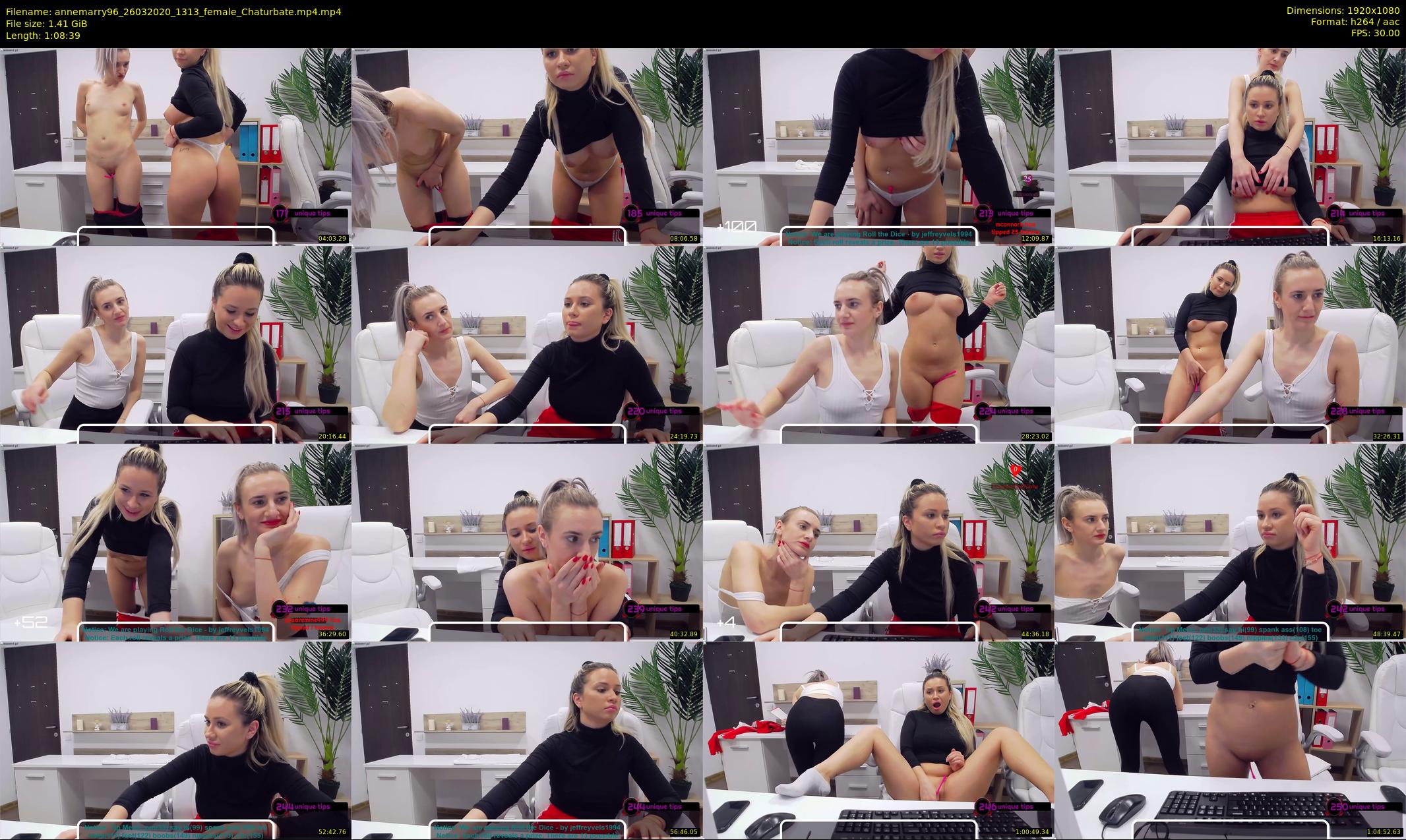 annemarry96 — 69 minute Chaturbate female cam show recording, 1080p, Mar 26, 2020